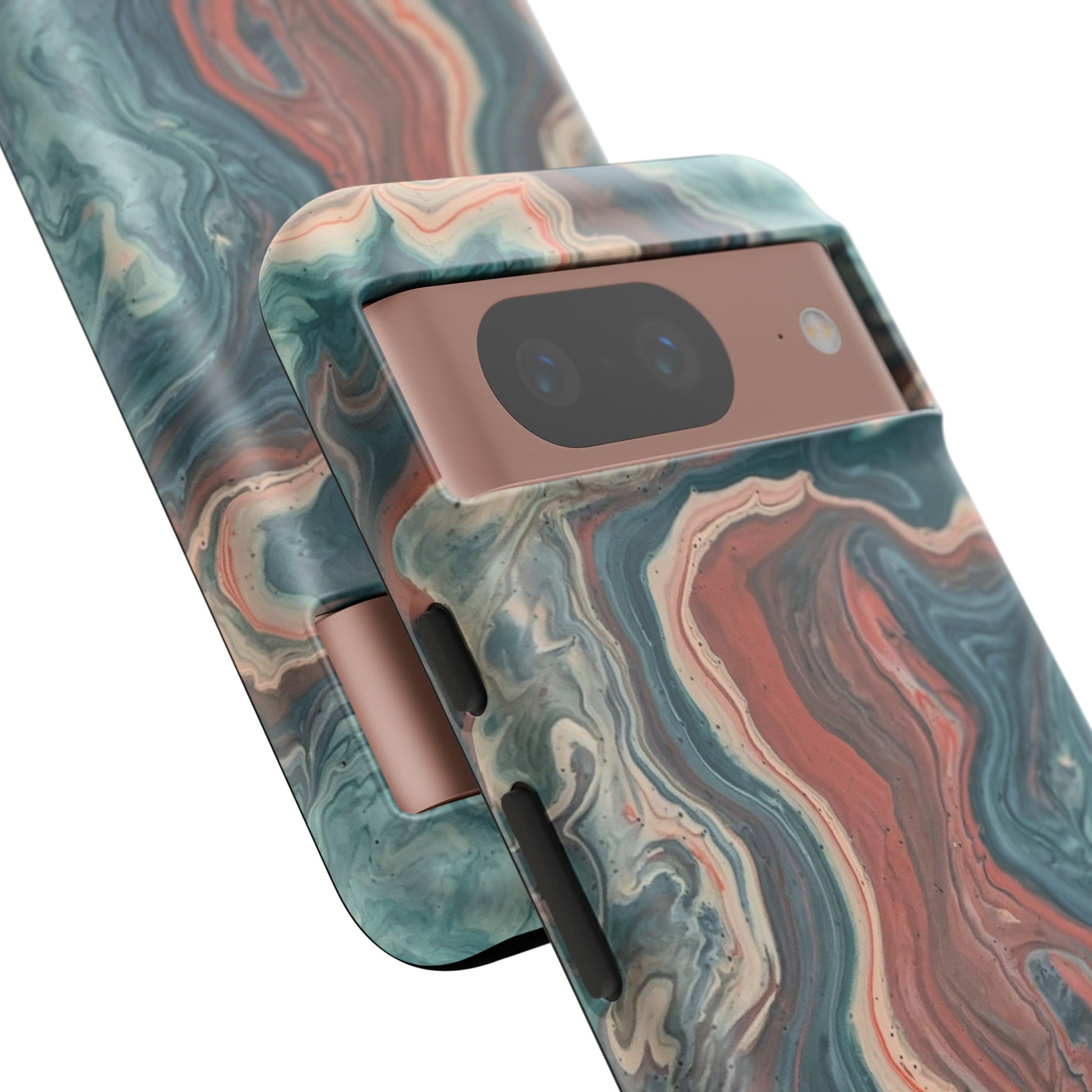 Artistic Phone Case, Tough Cases for Stylish Protection, Marble Design, Trendy Gift for Phone Lovers, Unique Cell Phone Accessory - FORMO