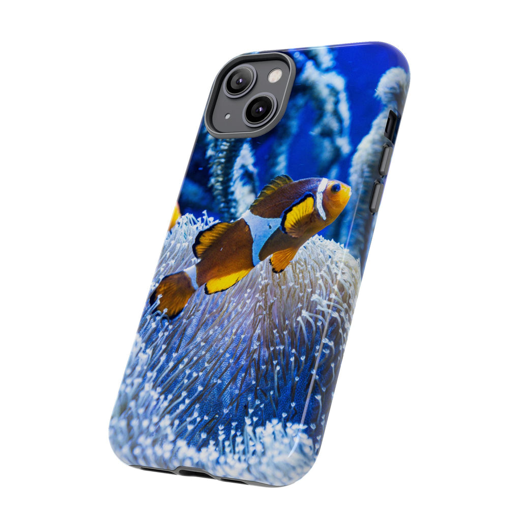 Colorful Marine Life Phone Case, Fish Case, Ocean Lover Gift, Underwater Art, Unique Phone Cover, Tough Phone Protector - FORMO
