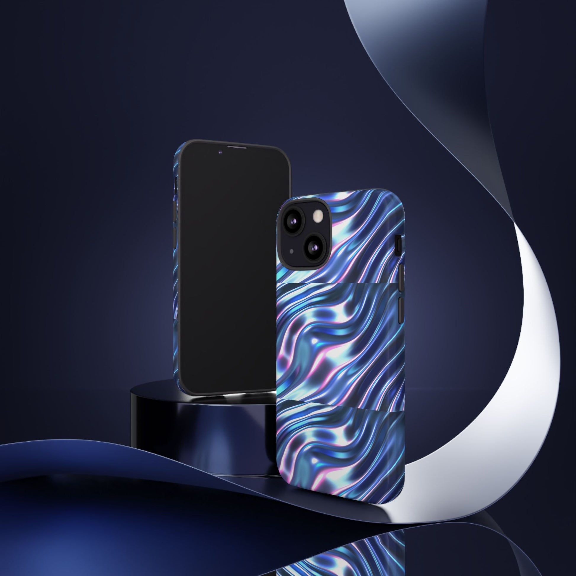 Iridescent Glossy Tough Phone Case (iPhone, Samsung & Google Pixel Compatible) - FORMO