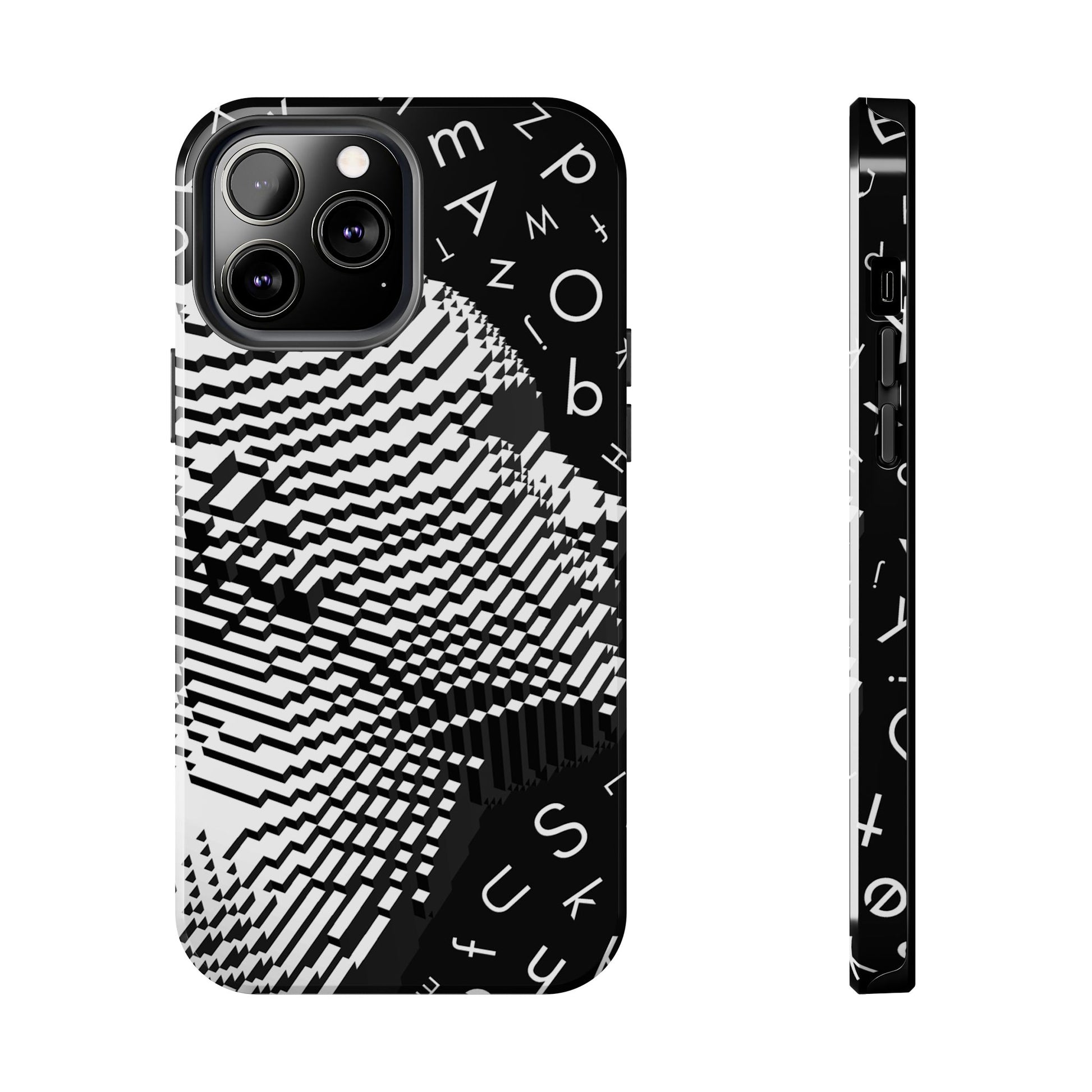 Mono Matrix Tough Phone Case (iPhone & Samsung Compatible) - FORMO
