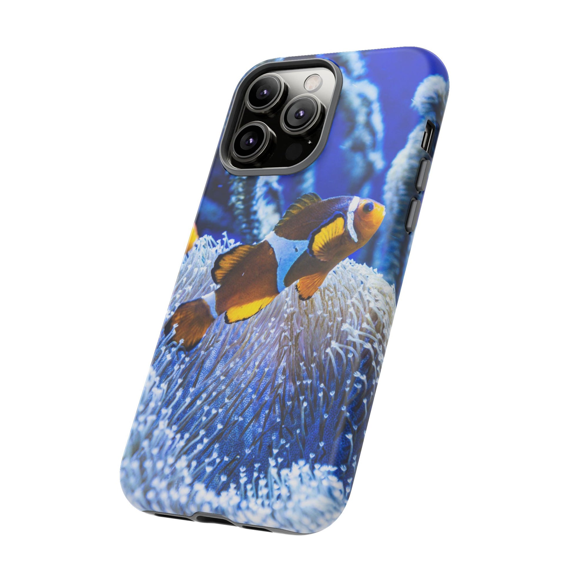 Colorful Marine Life Phone Case, Fish Case, Ocean Lover Gift, Underwater Art, Unique Phone Cover, Tough Phone Protector - FORMO