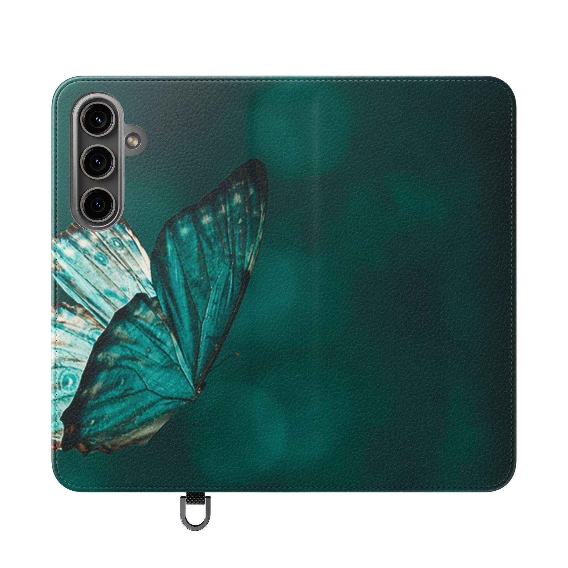 Butterfly Flip Case - Elegant Phone Wallet Cover, Nature Lovers, Gift for Her, Sustainable Fashion, Personalized Mobile Accessory - FORMO