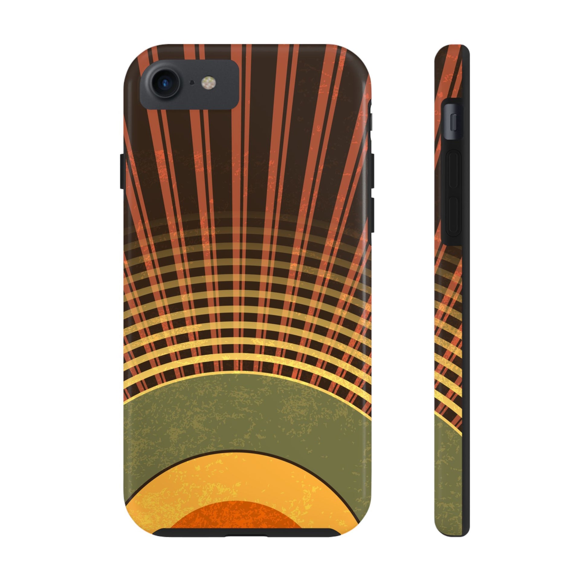 Retro Sunrise Tough Phone Case (iPhone & Samsung Compatible) - FORMO