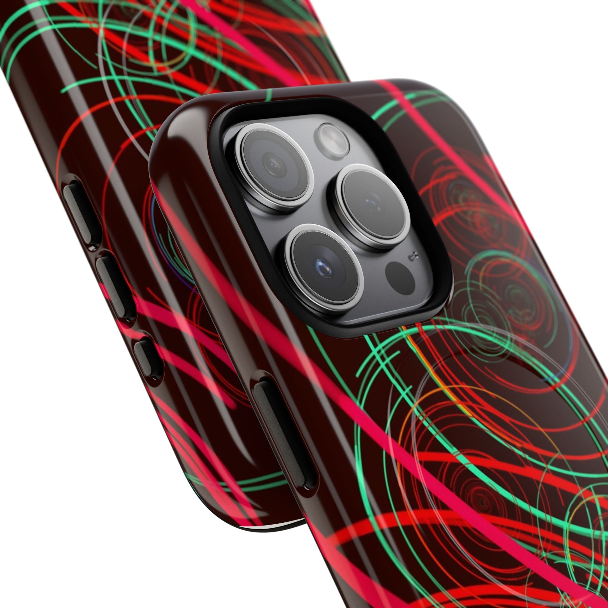 Vibrant Spiral Magnetic Phone Case (iPhone & Samsung Compatible) - FORMO