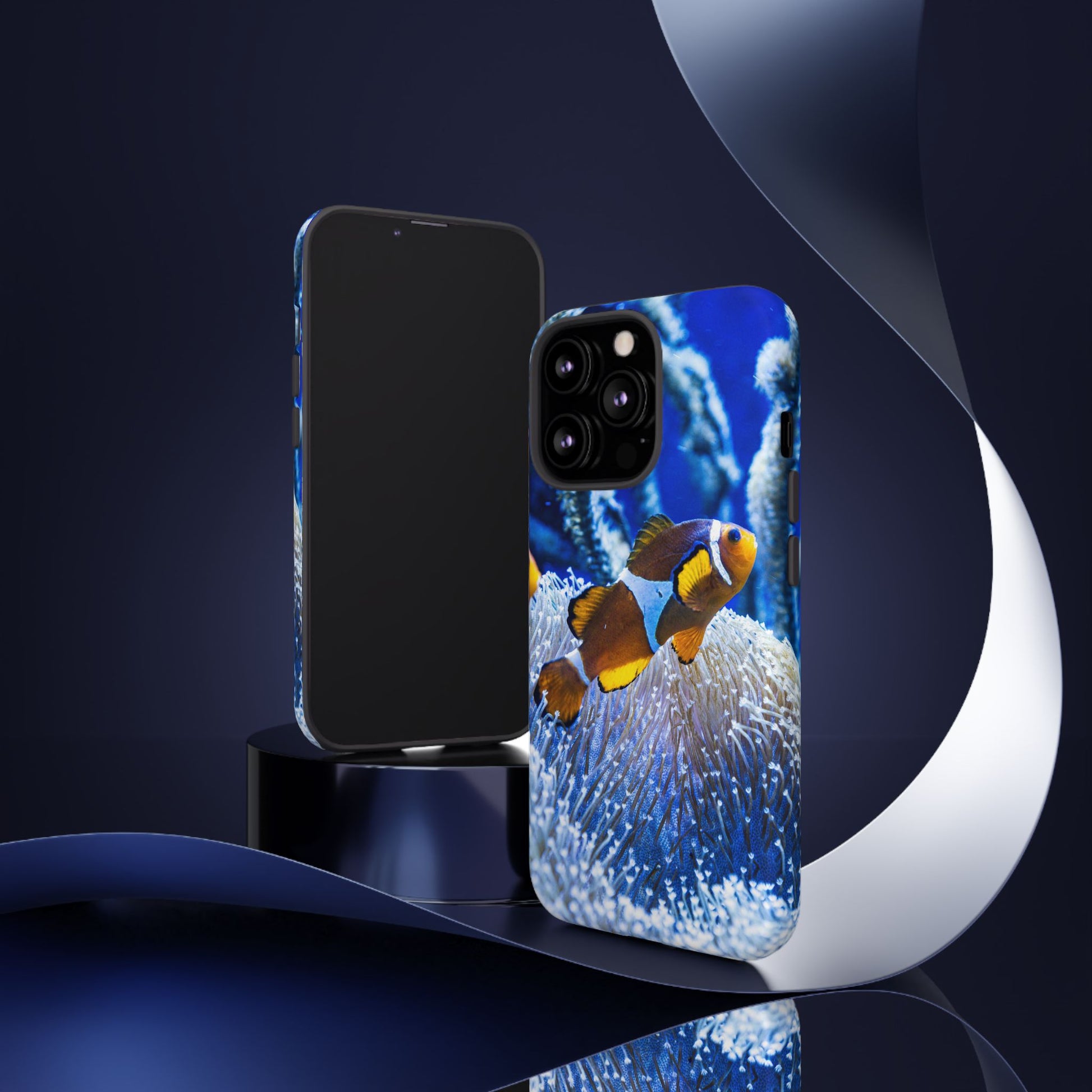 Colorful Marine Life Phone Case, Fish Case, Ocean Lover Gift, Underwater Art, Unique Phone Cover, Tough Phone Protector - FORMO