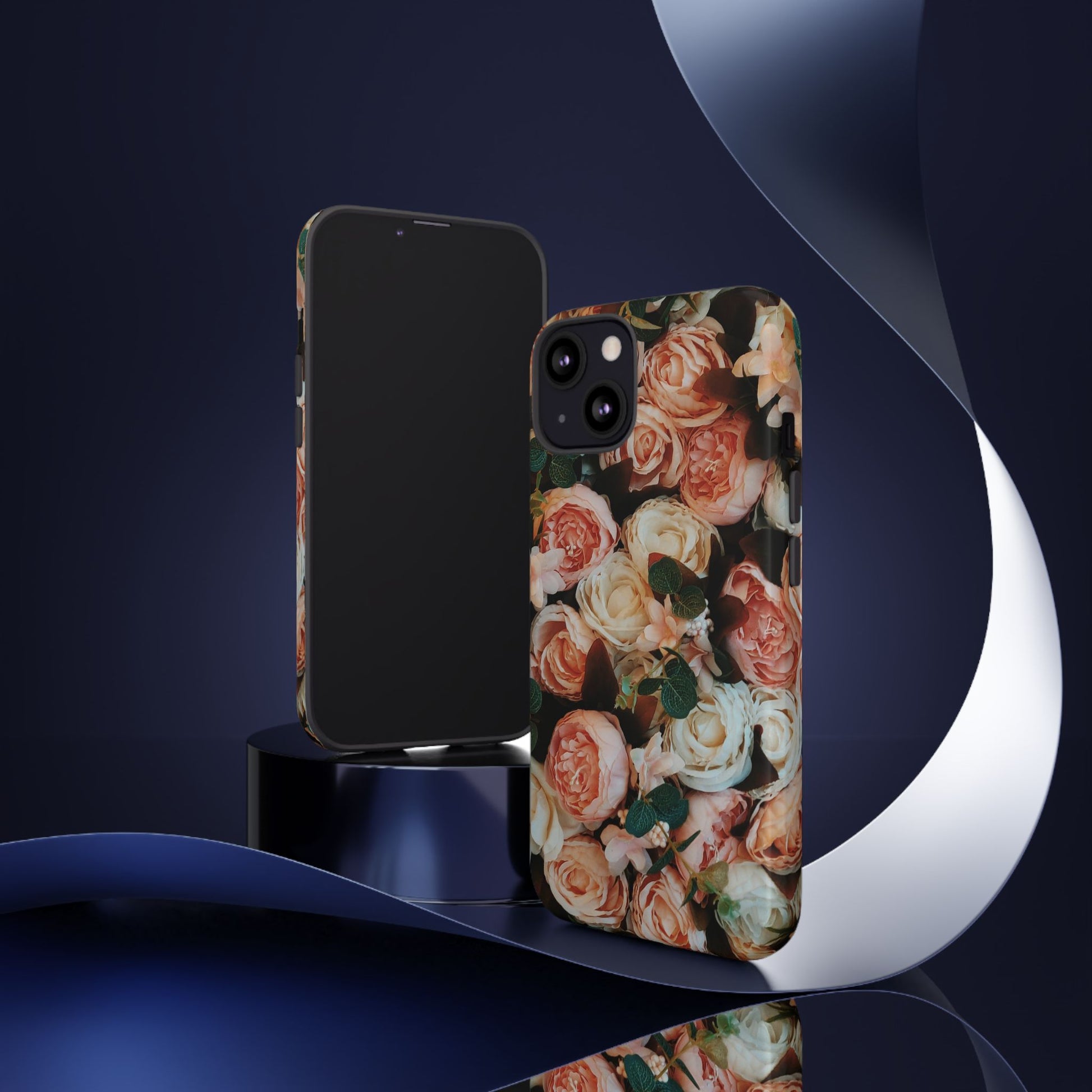 Floral Phone Case - Tough Cases, Rose Design, Floral Protection, Gift for Her, Cute Mobile Cover, Eco-Friendly Case - FORMO