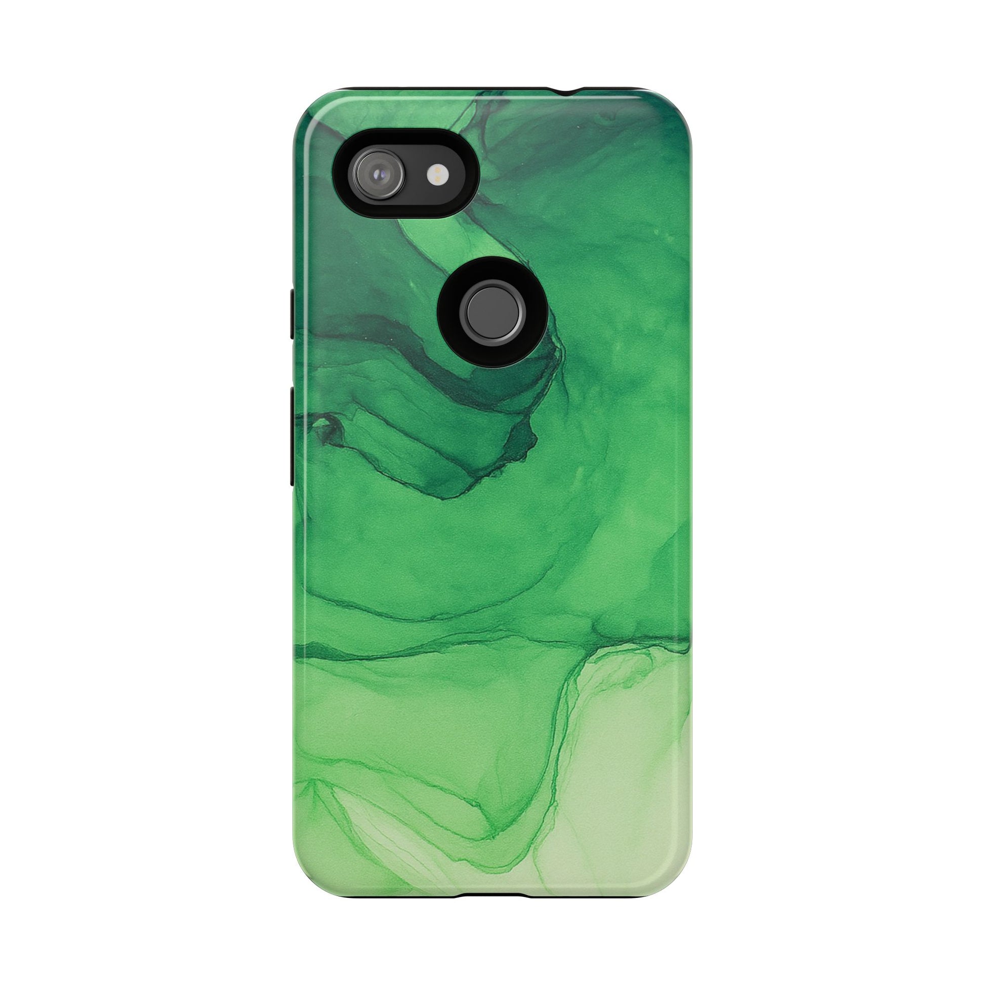 Stylish Phone Case for Nature Lovers, Tough Cases, Green Marble Design, Organic Aesthetic, Unique Gift, Eco-friendly Accessories