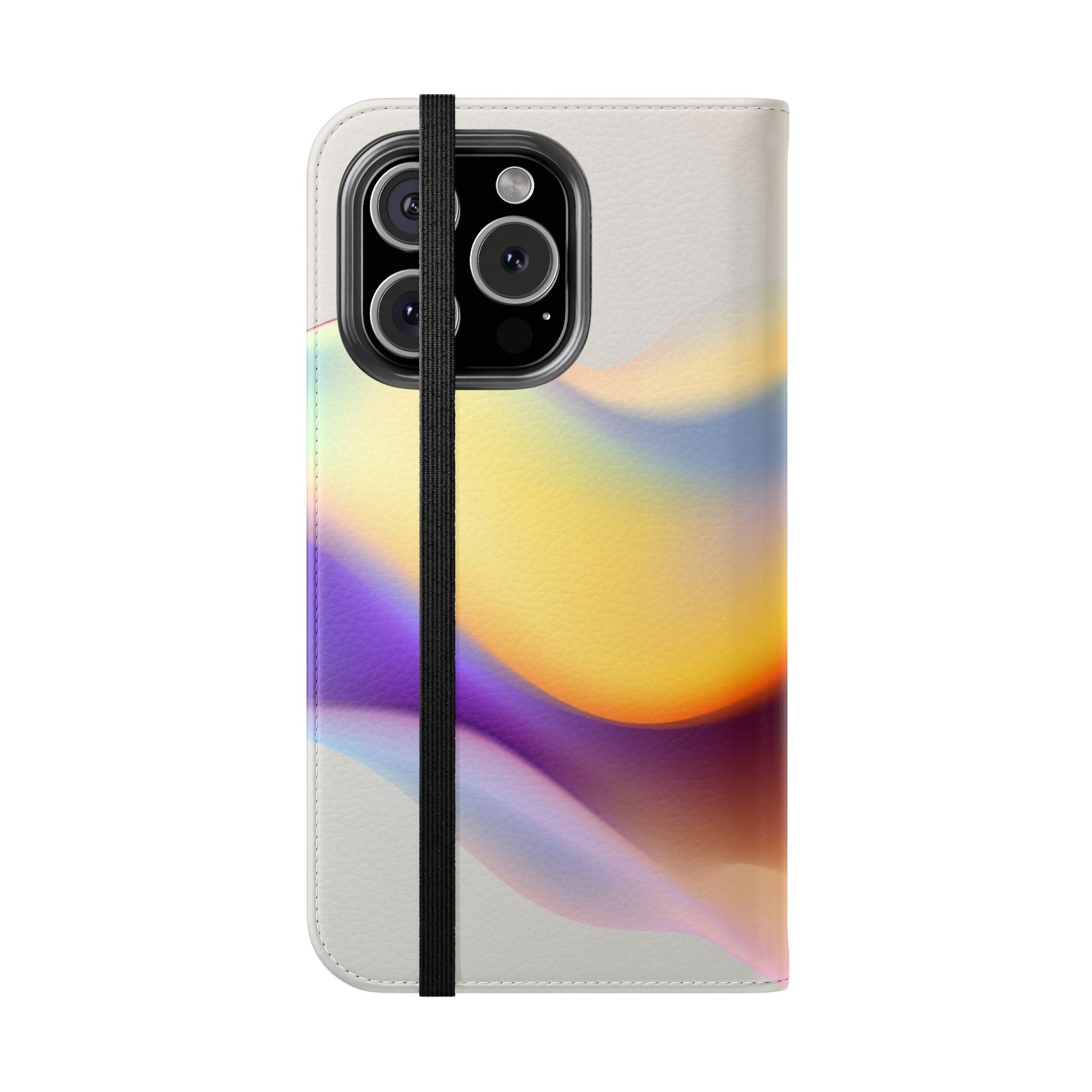 Abstract Gradient Wave Phone Wallet Case (iPhone & Samsung Compatible) - FORMO