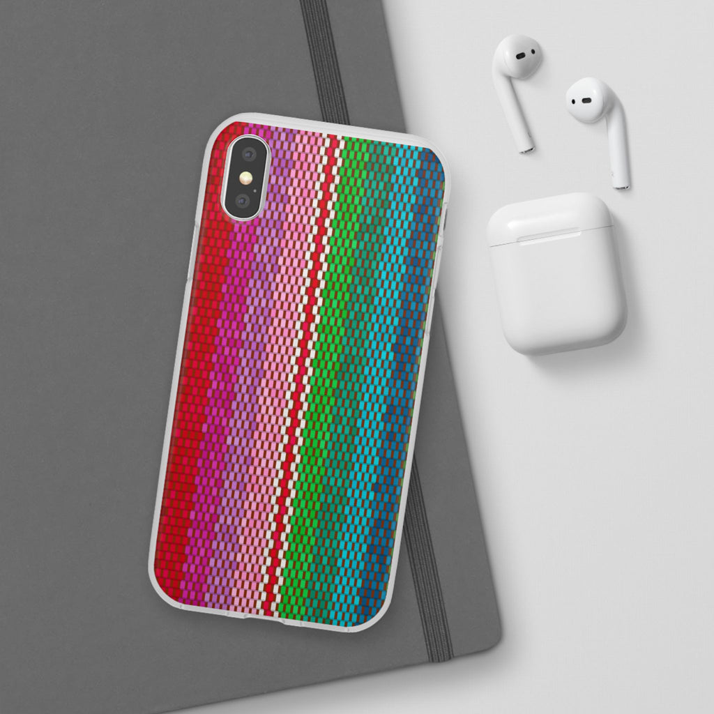 Colorful Striped Flexi Phone Case (iPhone & Samsung Compatible) - FORMO