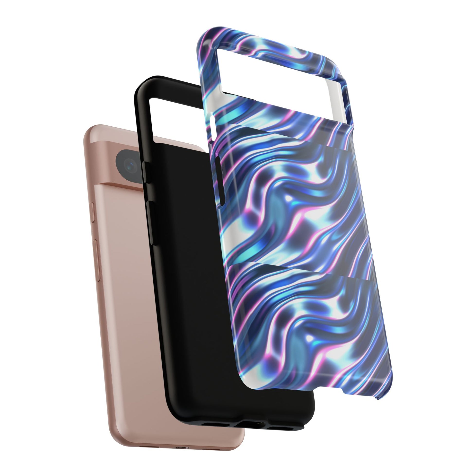 Iridescent Glossy Tough Phone Case (iPhone, Samsung & Google Pixel Compatible) - FORMO