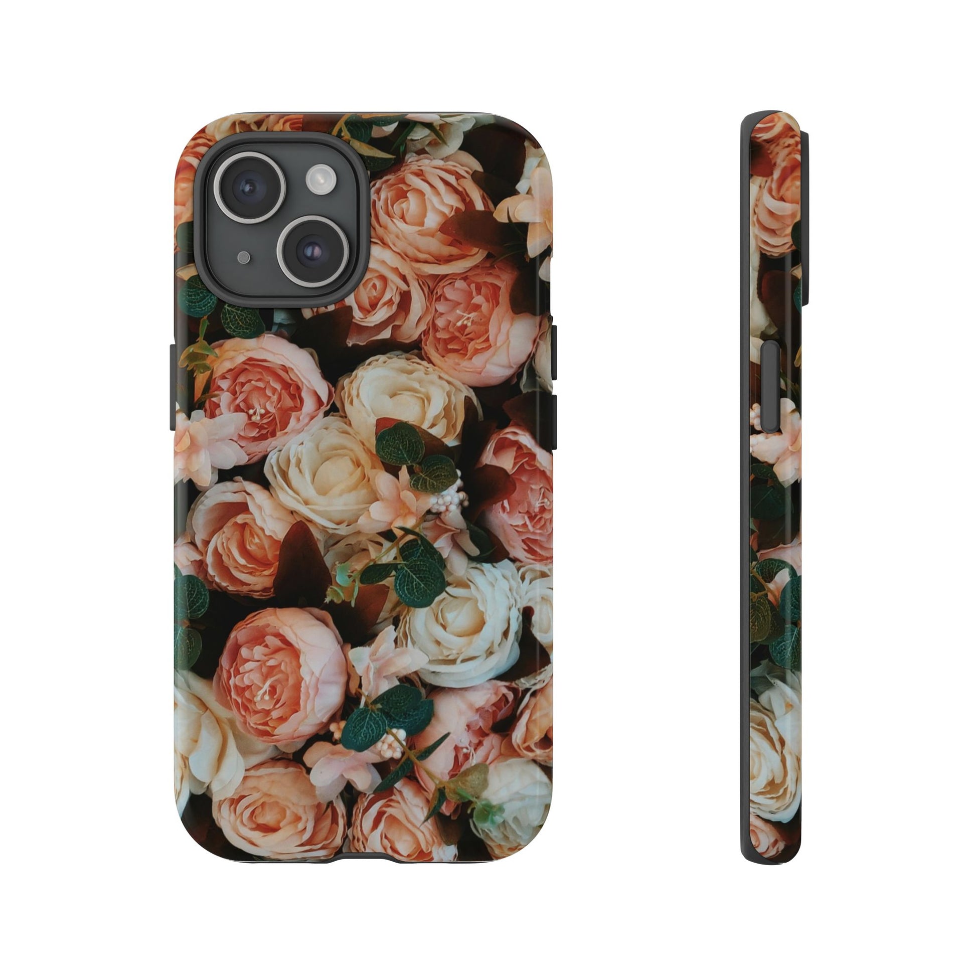 Floral Phone Case - Tough Cases, Rose Design, Floral Protection, Gift for Her, Cute Mobile Cover, Eco-Friendly Case - FORMO