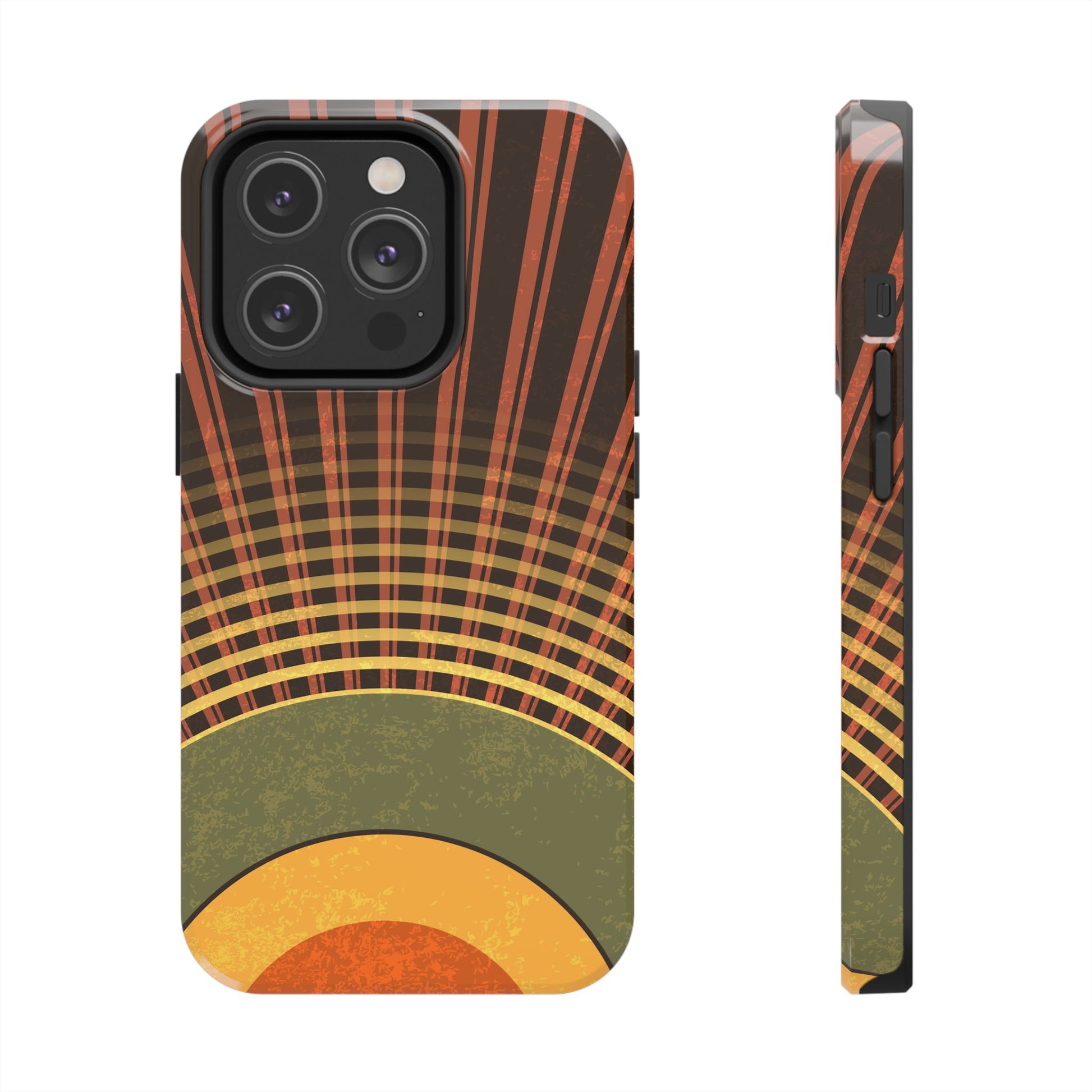 Retro Sunrise Tough Phone Case (iPhone & Samsung Compatible) - FORMO