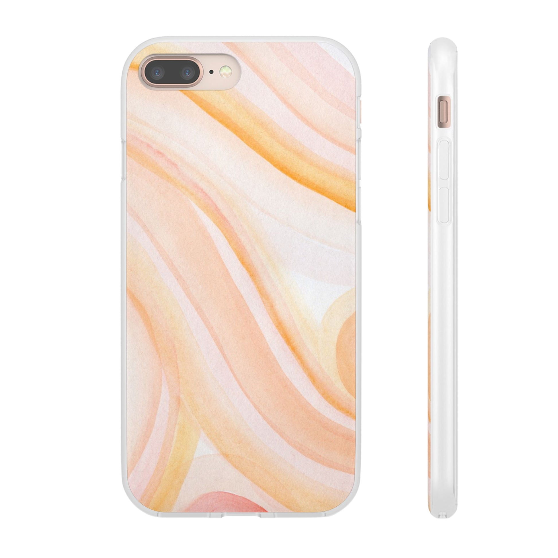 Aesthetic Phone Case, Soft Pastel Flexible Cover, Trendy Mobile Accessories, Gift for Her, Cute Phone Protection - FORMO