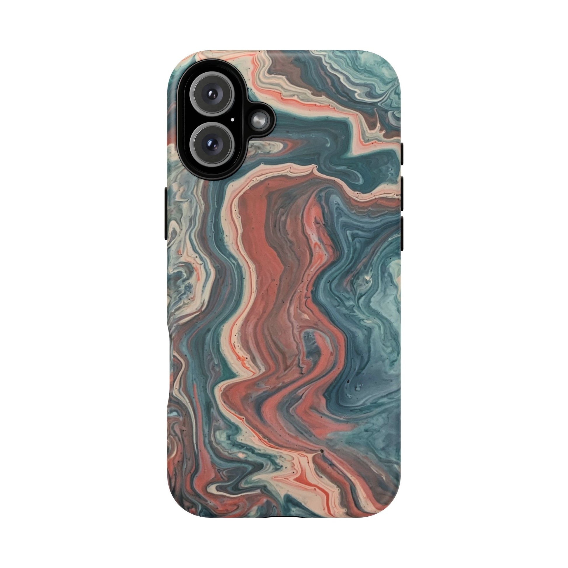 Artistic Phone Case, Tough Cases for Stylish Protection, Marble Design, Trendy Gift for Phone Lovers, Unique Cell Phone Accessory - FORMO