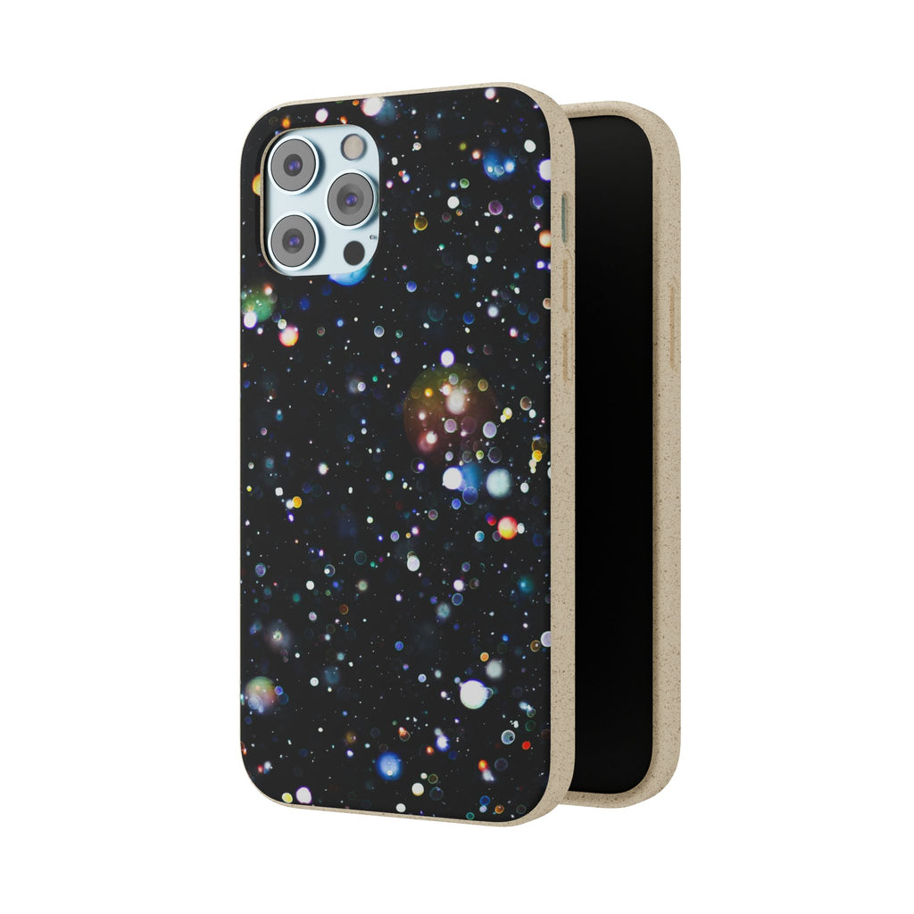 Eco-Friendly Phone Cases, Galaxy Print Biodegradable Cases, Sustainable Phone Accessories, Green Gifts for Her, Space Lover Gift - FORMO