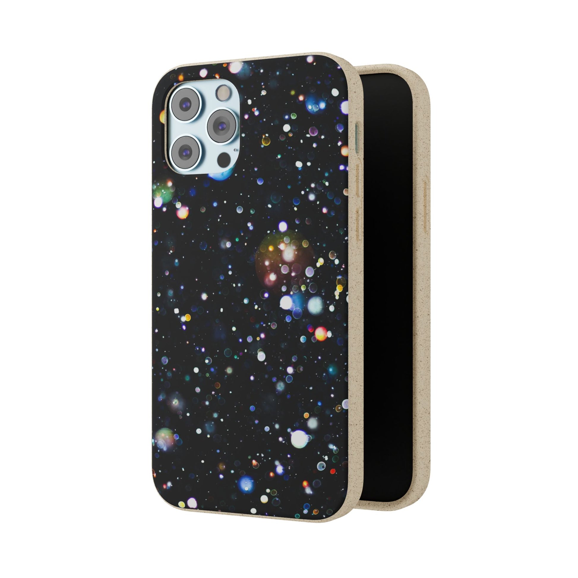 Eco-Friendly Phone Cases, Galaxy Print Biodegradable Cases, Sustainable Phone Accessories, Green Gifts for Her, Space Lover Gift - FORMO