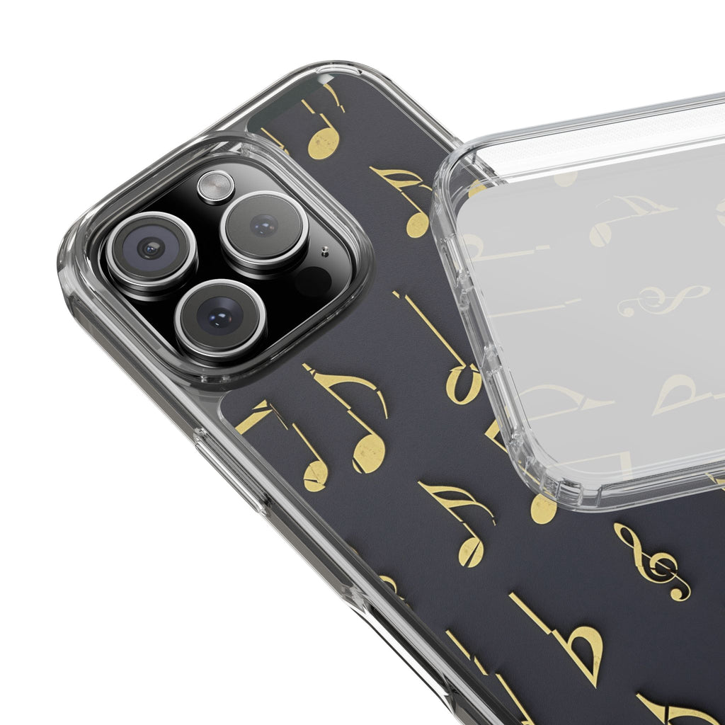 Music-Themed Phone Case - Clear Cases, Gift for Musicians, Guitarist Accessories, Trendy Phone Cover, Music Lover Gift