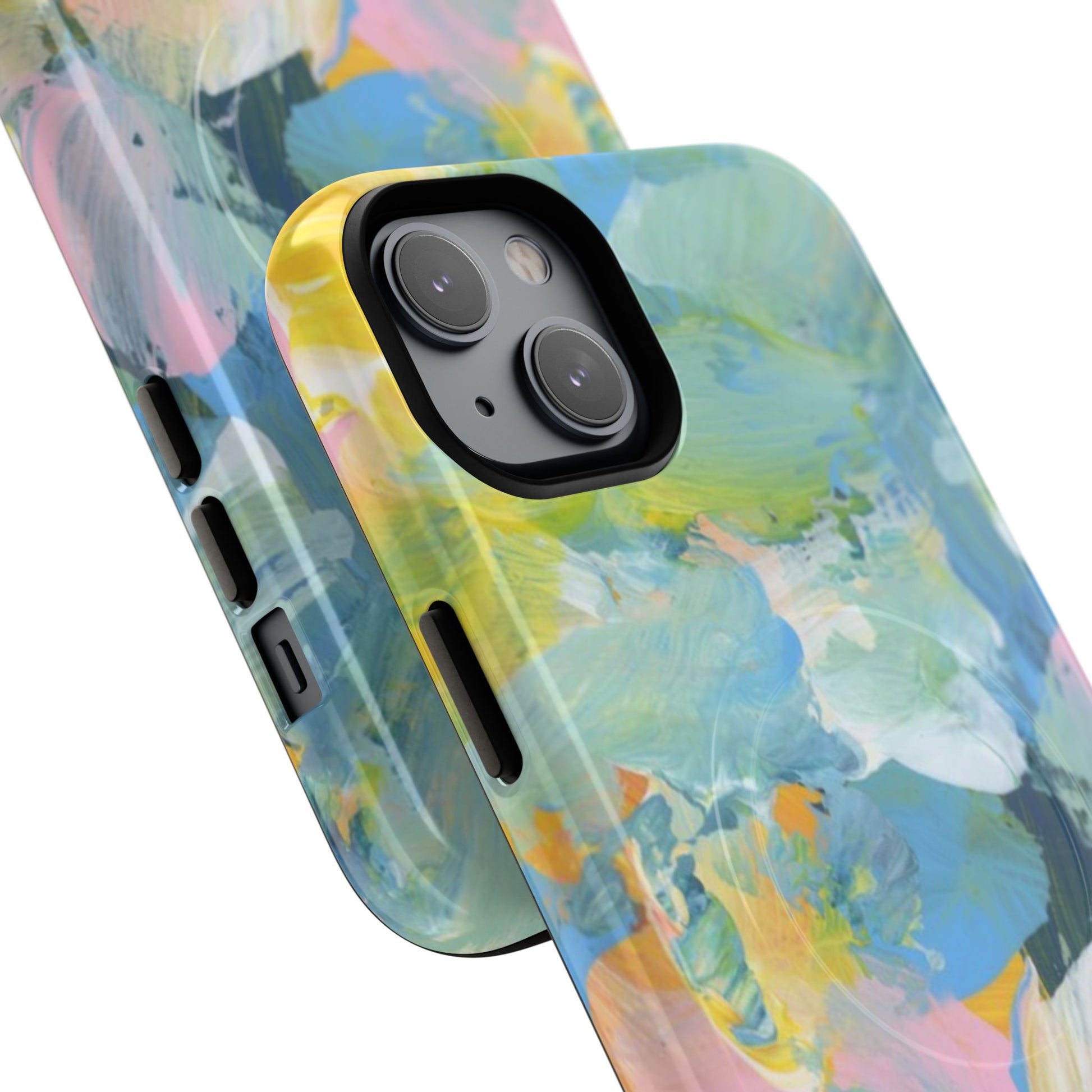 Colorful Tough Magnetic Phone Case, Vibrant Phone Protection, Unique Gift for Her, Modern Design, Holiday Gift Idea - FORMO