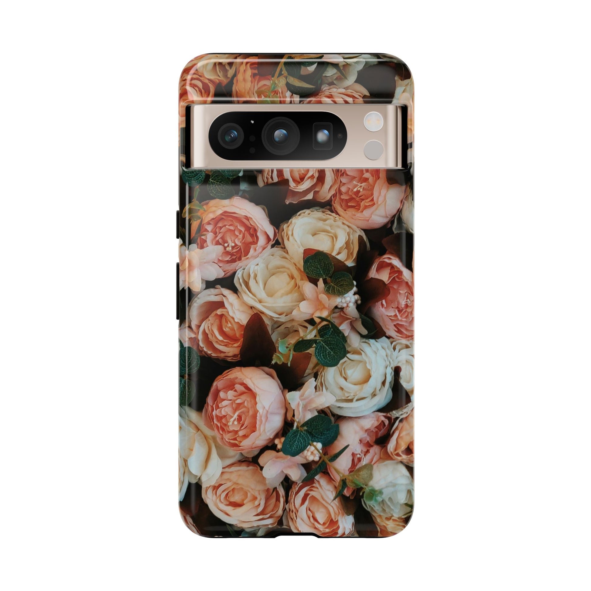 Floral Phone Case - Tough Cases, Rose Design, Floral Protection, Gift for Her, Cute Mobile Cover, Eco-Friendly Case - FORMO