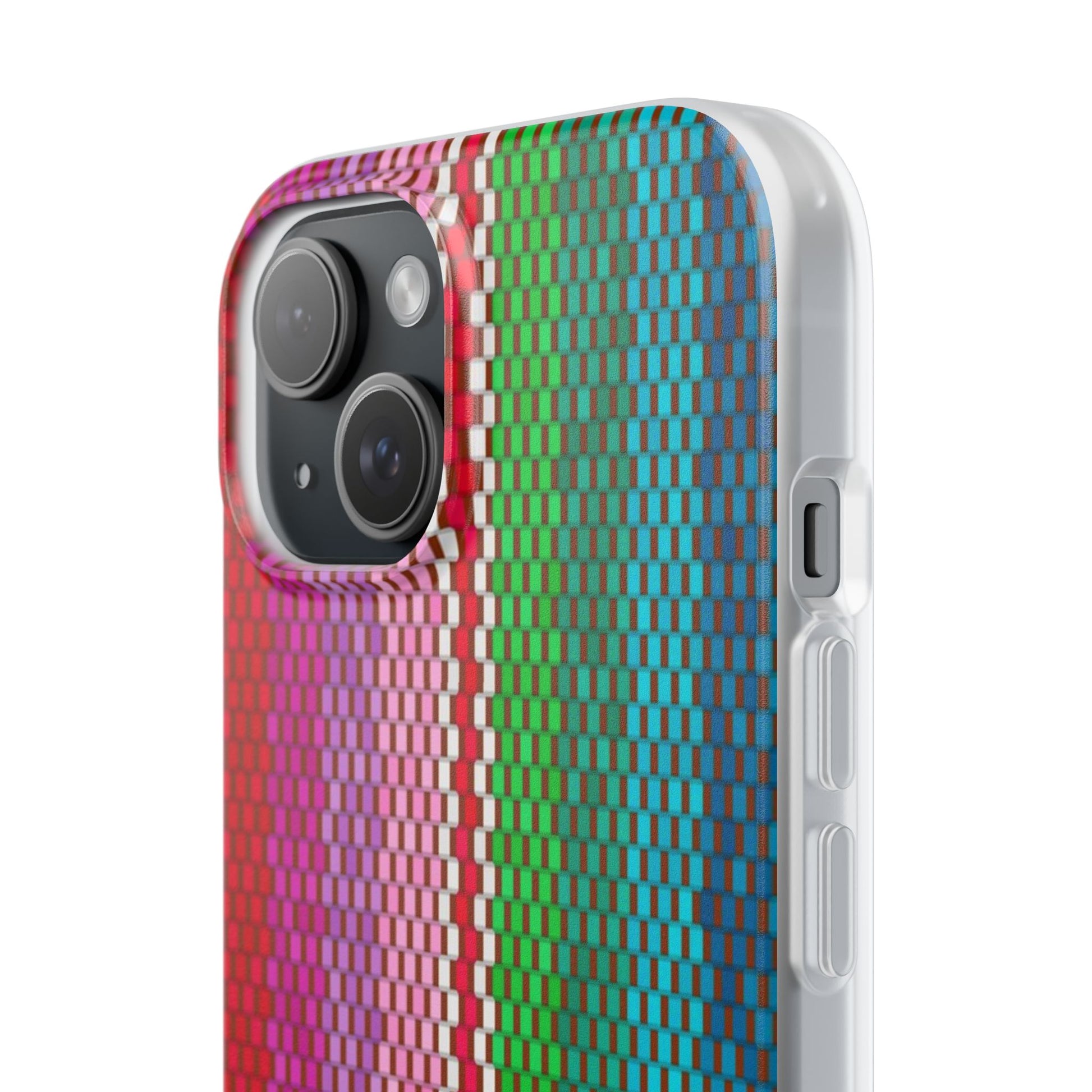 Colorful Striped Flexi Phone Case (iPhone & Samsung Compatible) - FORMO