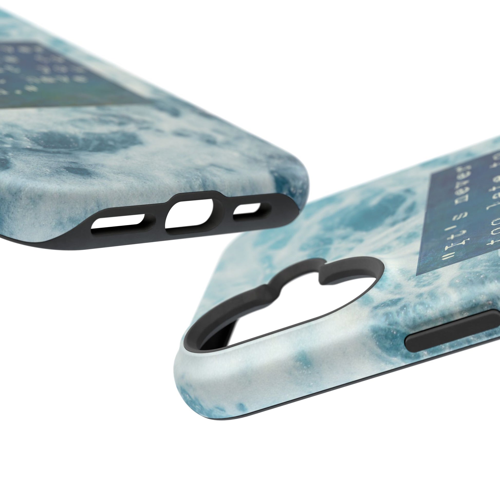 Inspirational Magnetic Phone Cases, Perfect Gift for Students, Motivational Phone Cover, Stylish Tough Case, Ocean Design Case, Fits iPhone - FORMO