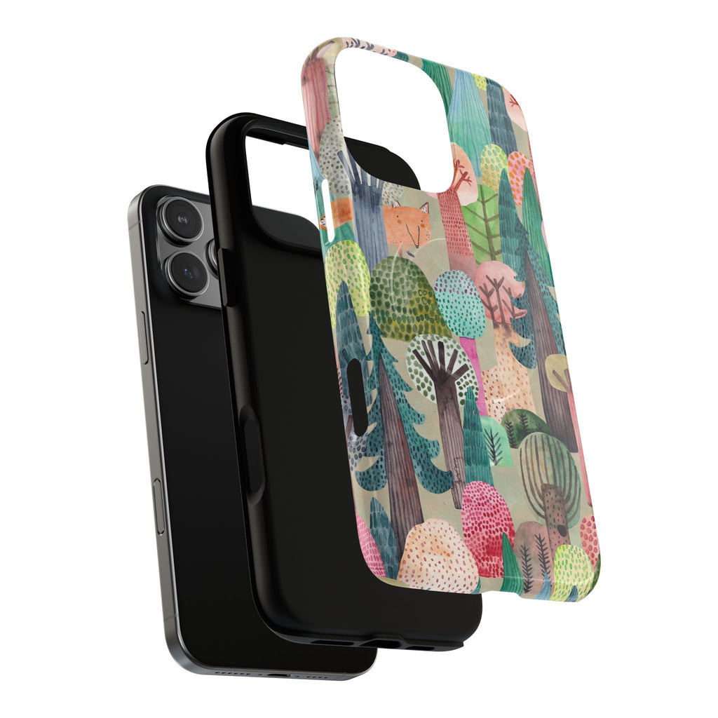 Whimsical Forest Tough Magnetic Phone Case (iPhone Compatible) - FORMO