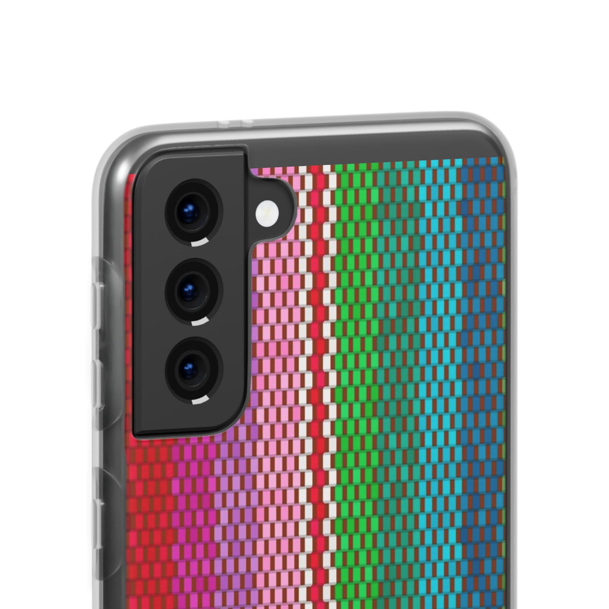 Colorful Striped Flexi Phone Case (iPhone & Samsung Compatible) - FORMO