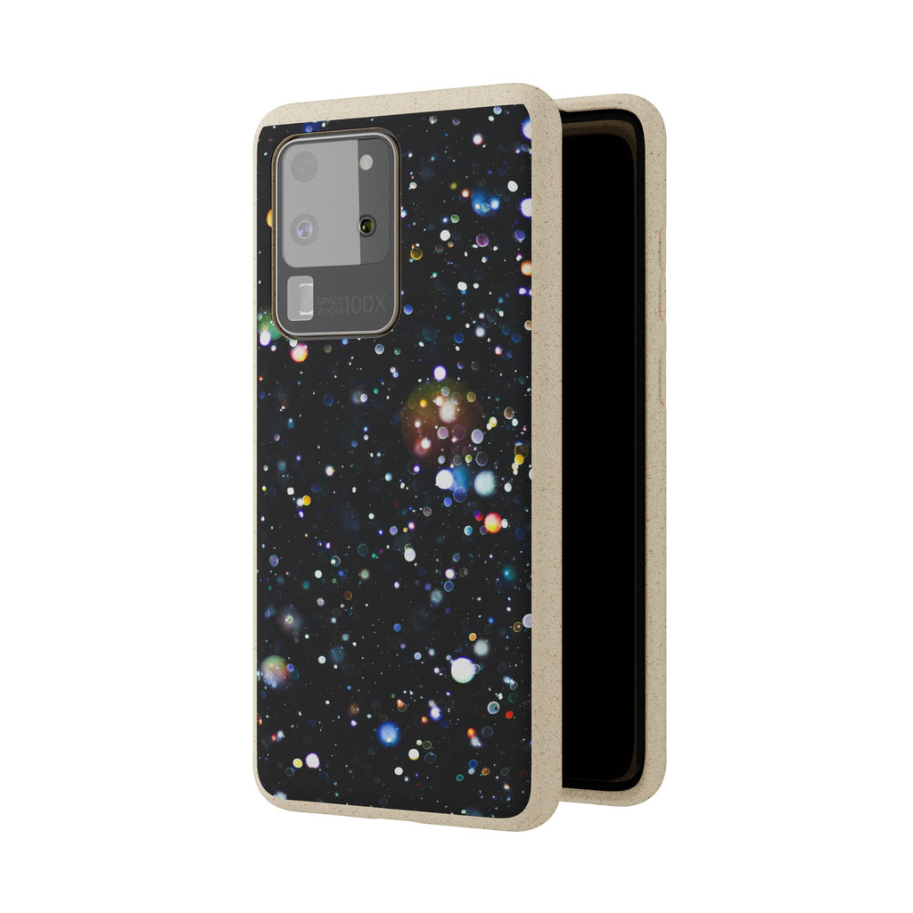 Eco-Friendly Phone Cases, Galaxy Print Biodegradable Cases, Sustainable Phone Accessories, Green Gifts for Her, Space Lover Gift - FORMO