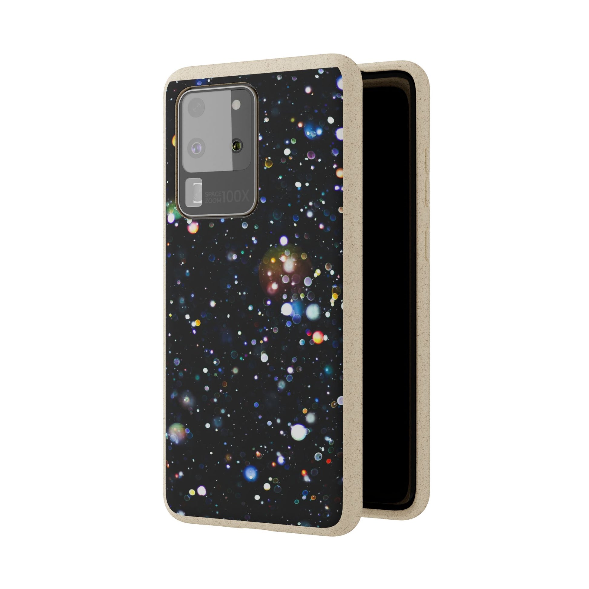 Eco-Friendly Phone Cases, Galaxy Print Biodegradable Cases, Sustainable Phone Accessories, Green Gifts for Her, Space Lover Gift - FORMO
