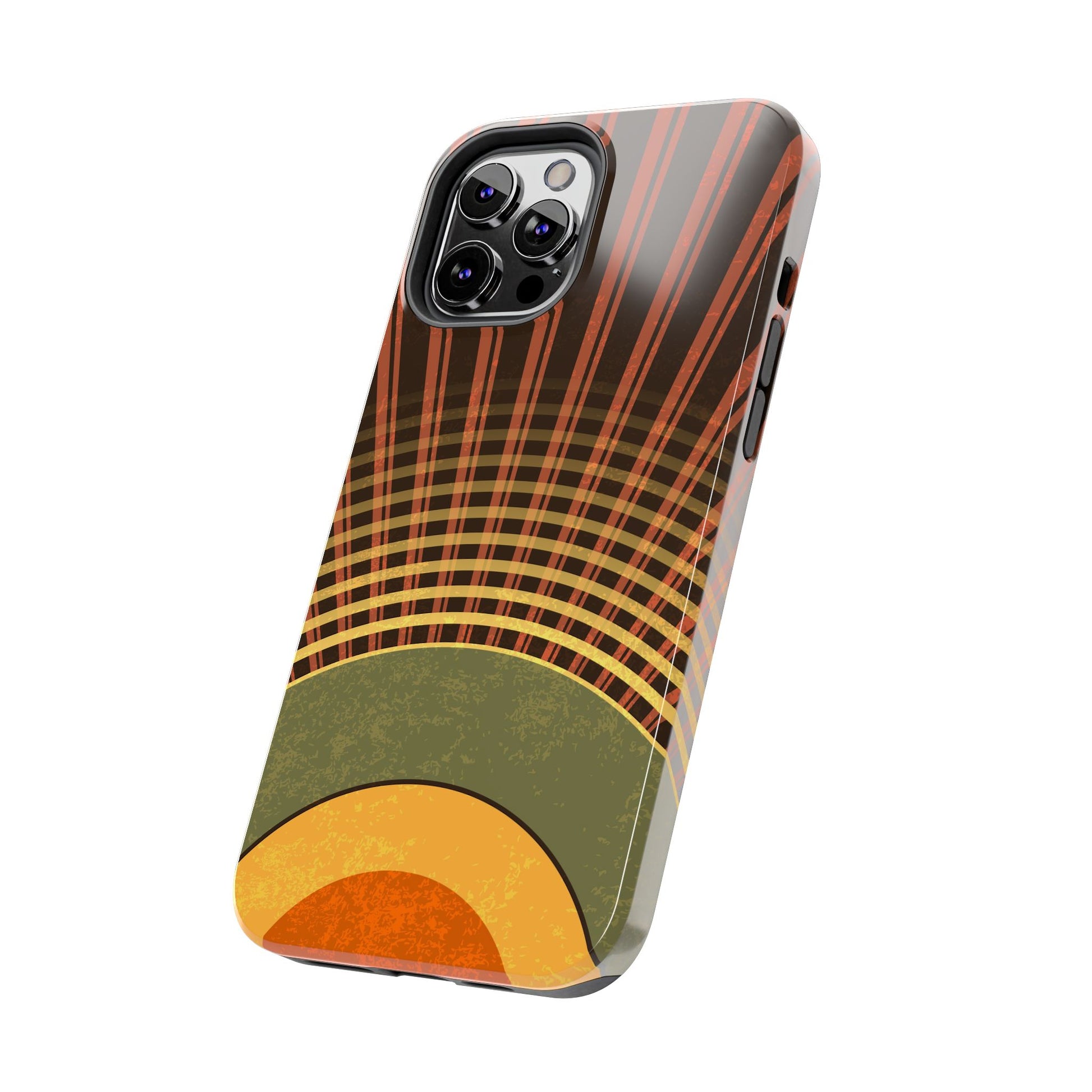Retro Sunrise Tough Phone Case (iPhone & Samsung Compatible) - FORMO