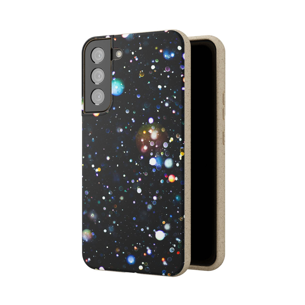 Eco-Friendly Phone Cases, Galaxy Print Biodegradable Cases, Sustainable Phone Accessories, Green Gifts for Her, Space Lover Gift - FORMO