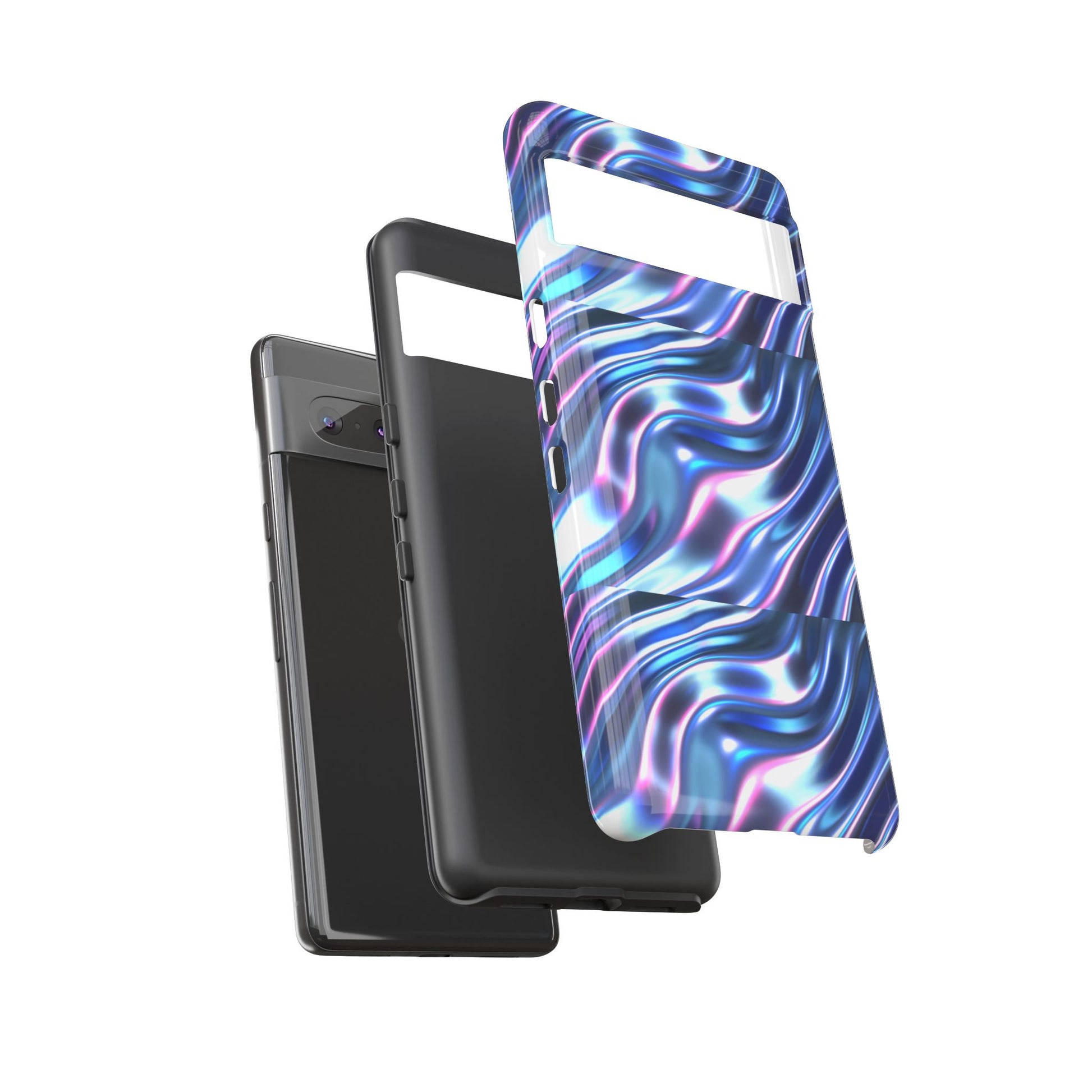 Iridescent Glossy Tough Phone Case (iPhone, Samsung & Google Pixel Compatible) - FORMO
