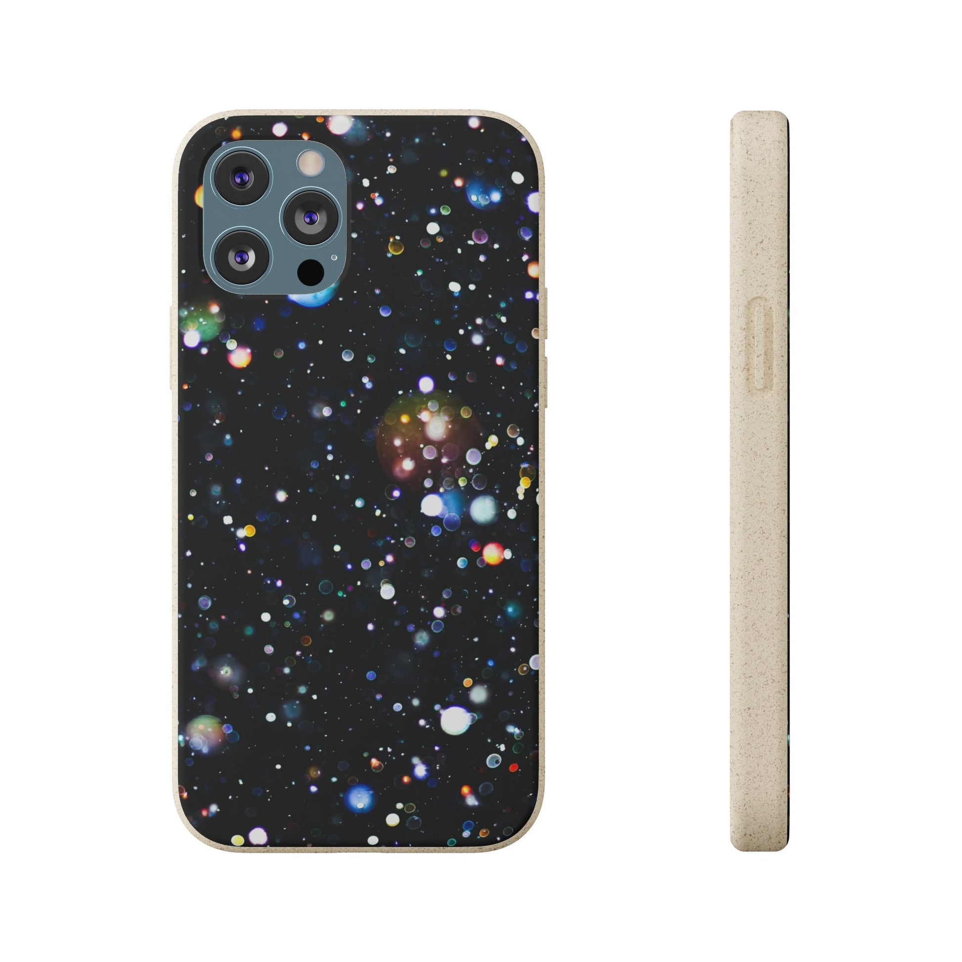 Eco-Friendly Phone Cases, Galaxy Print Biodegradable Cases, Sustainable Phone Accessories, Green Gifts for Her, Space Lover Gift - FORMO