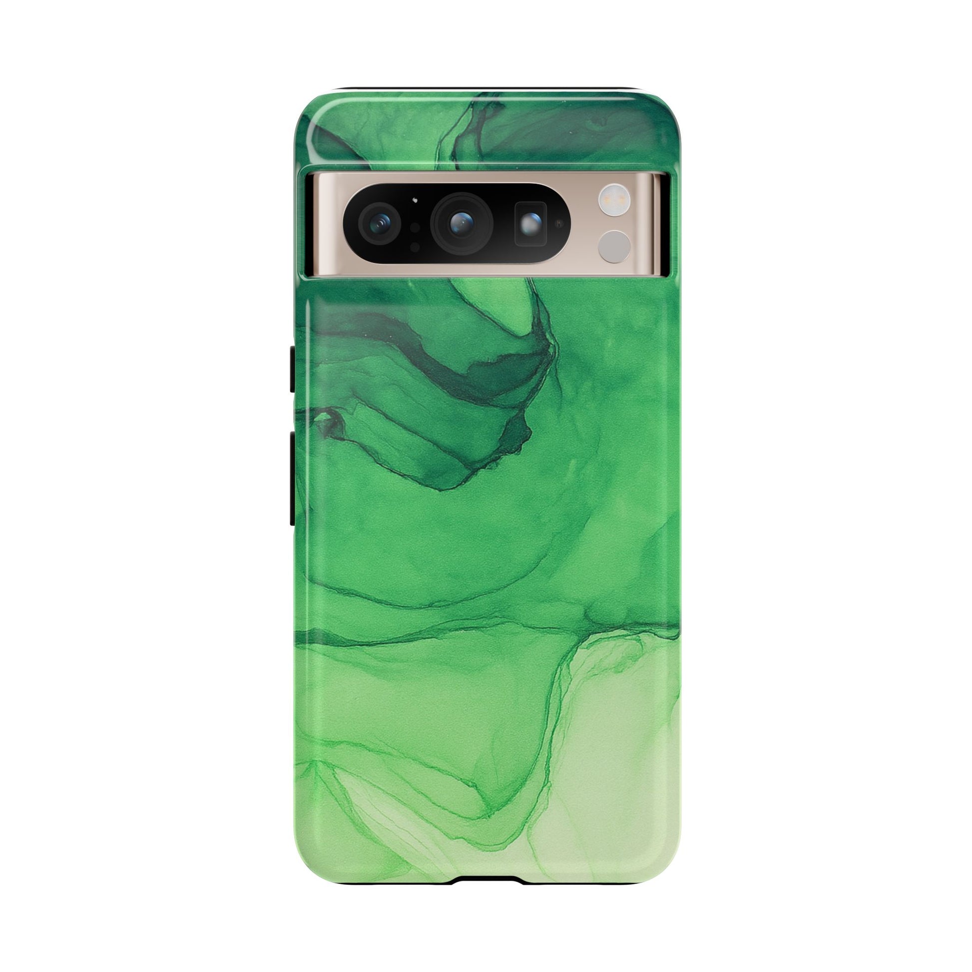 Stylish Phone Case for Nature Lovers, Tough Cases, Green Marble Design, Organic Aesthetic, Unique Gift, Eco-friendly Accessories