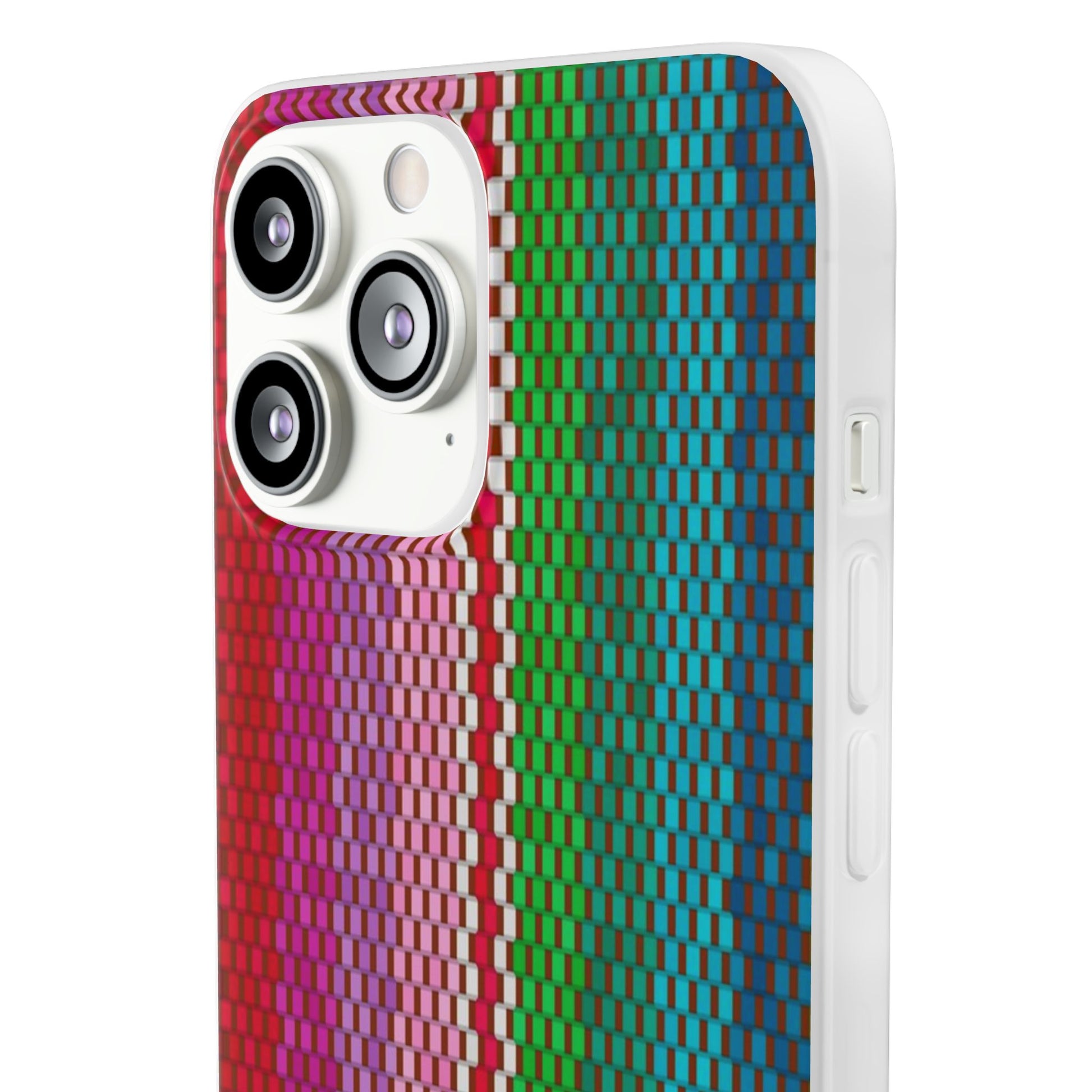 Colorful Striped Flexi Phone Case (iPhone & Samsung Compatible) - FORMO