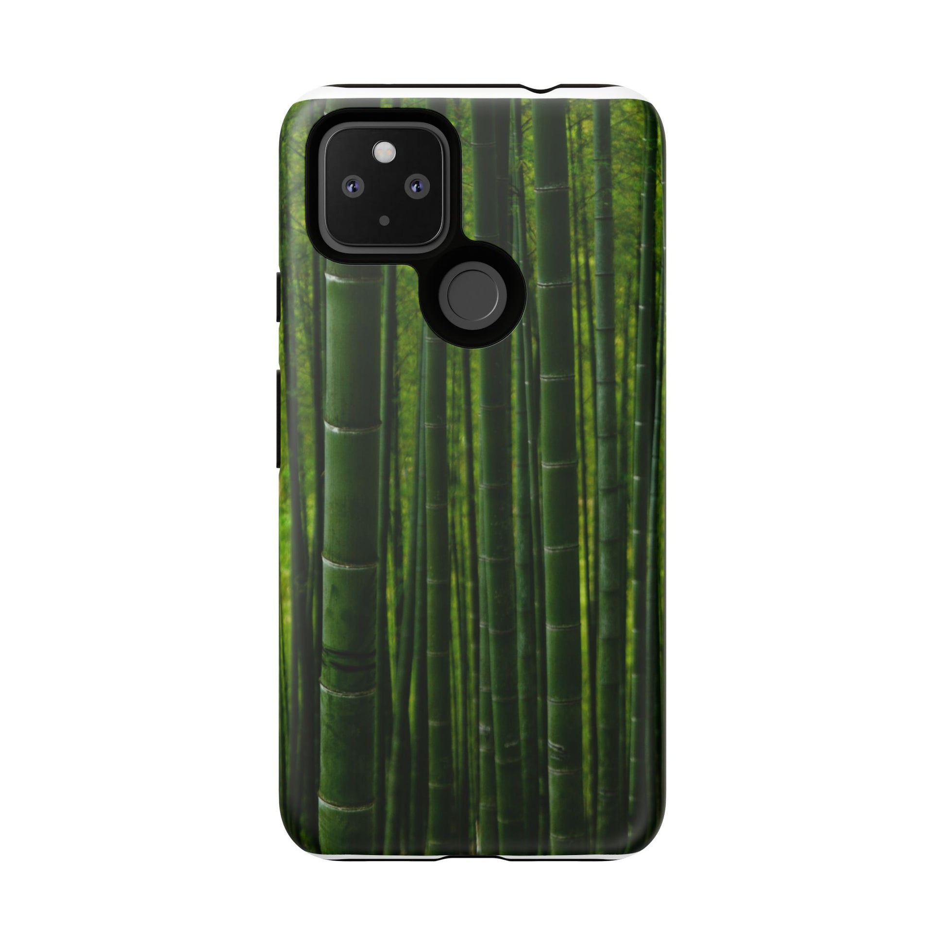 Bamboo Phone Case - Tough Cases, Nature Lover Gift, Eco-Friendly Phone Accessory, Greenery Design, Unique Smartphone Cover - FORMO