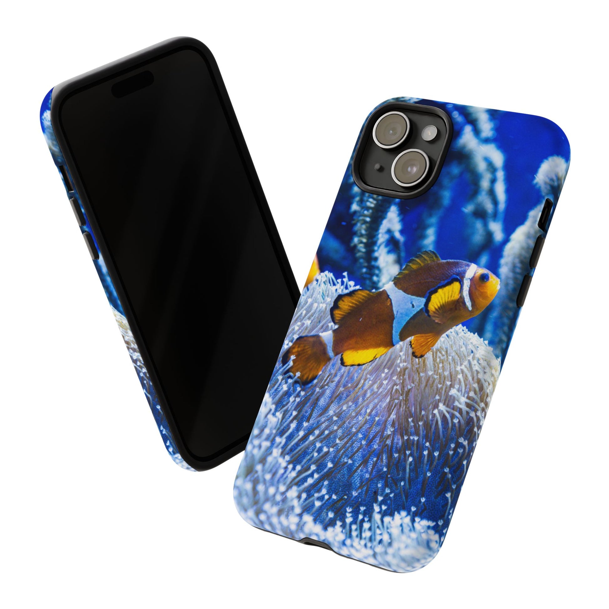 Colorful Marine Life Phone Case, Fish Case, Ocean Lover Gift, Underwater Art, Unique Phone Cover, Tough Phone Protector - FORMO