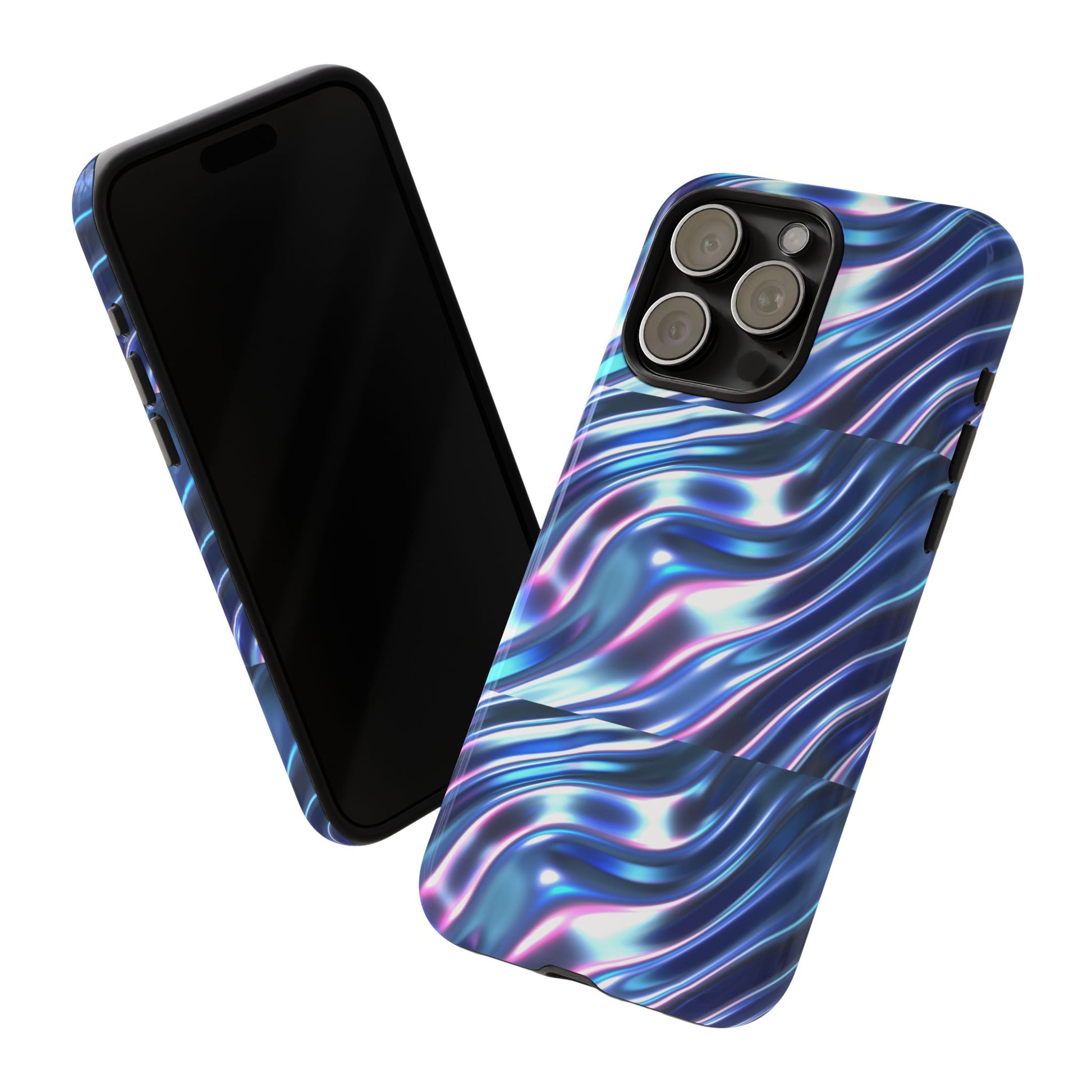 Iridescent Glossy Tough Phone Case (iPhone, Samsung & Google Pixel Compatible) - FORMO