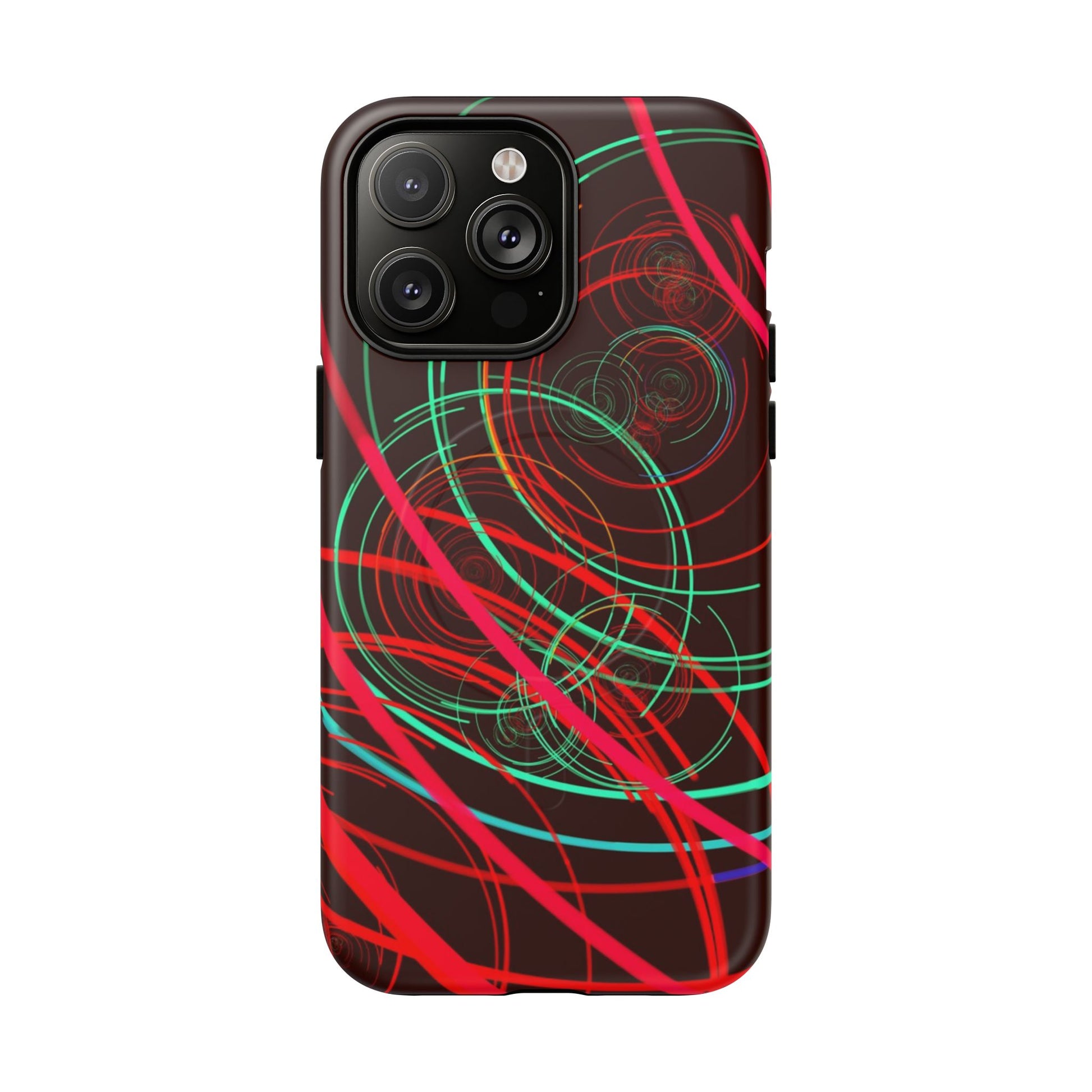 Vibrant Spiral Magnetic Phone Case (iPhone & Samsung Compatible) - FORMO