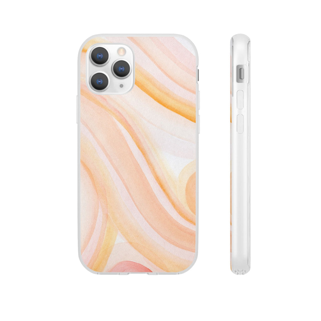 Aesthetic Phone Case, Soft Pastel Flexible Cover, Trendy Mobile Accessories, Gift for Her, Cute Phone Protection - FORMO