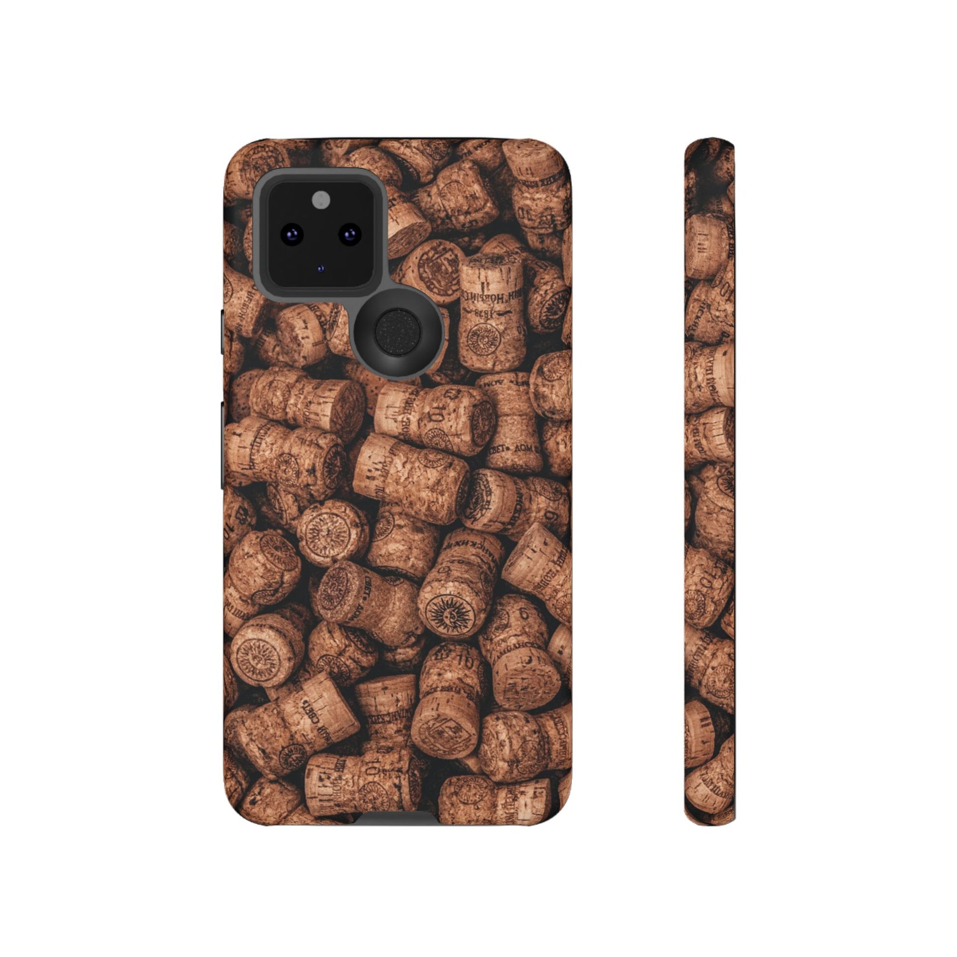 Cork Pattern Phone Case - Eco-Friendly, Vintage Style, Rustic Gifts for Wine Lovers, Housewarming, Birthday, Unique Gift - FORMO