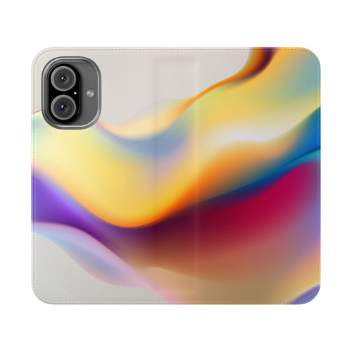 Abstract Gradient Wave Phone Wallet Case (iPhone & Samsung Compatible) - FORMO