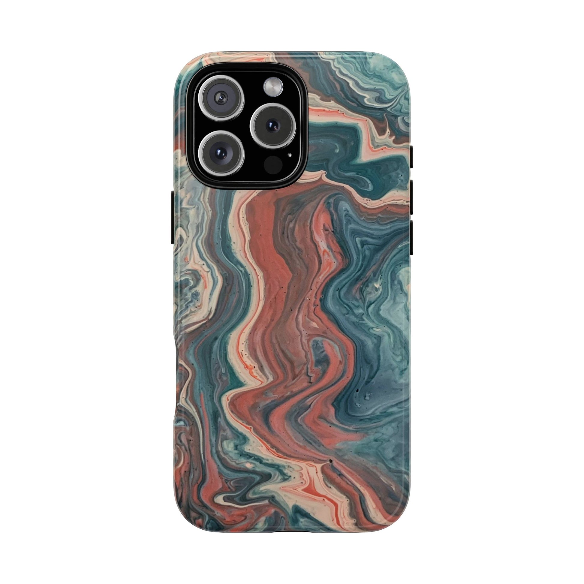 Artistic Phone Case, Tough Cases for Stylish Protection, Marble Design, Trendy Gift for Phone Lovers, Unique Cell Phone Accessory - FORMO