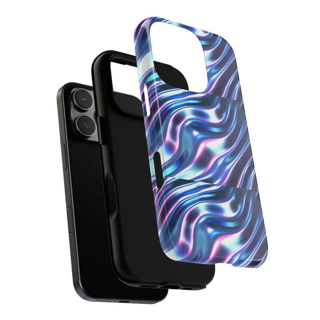 Iridescent Glossy Tough Phone Case (iPhone, Samsung & Google Pixel Compatible) - FORMO