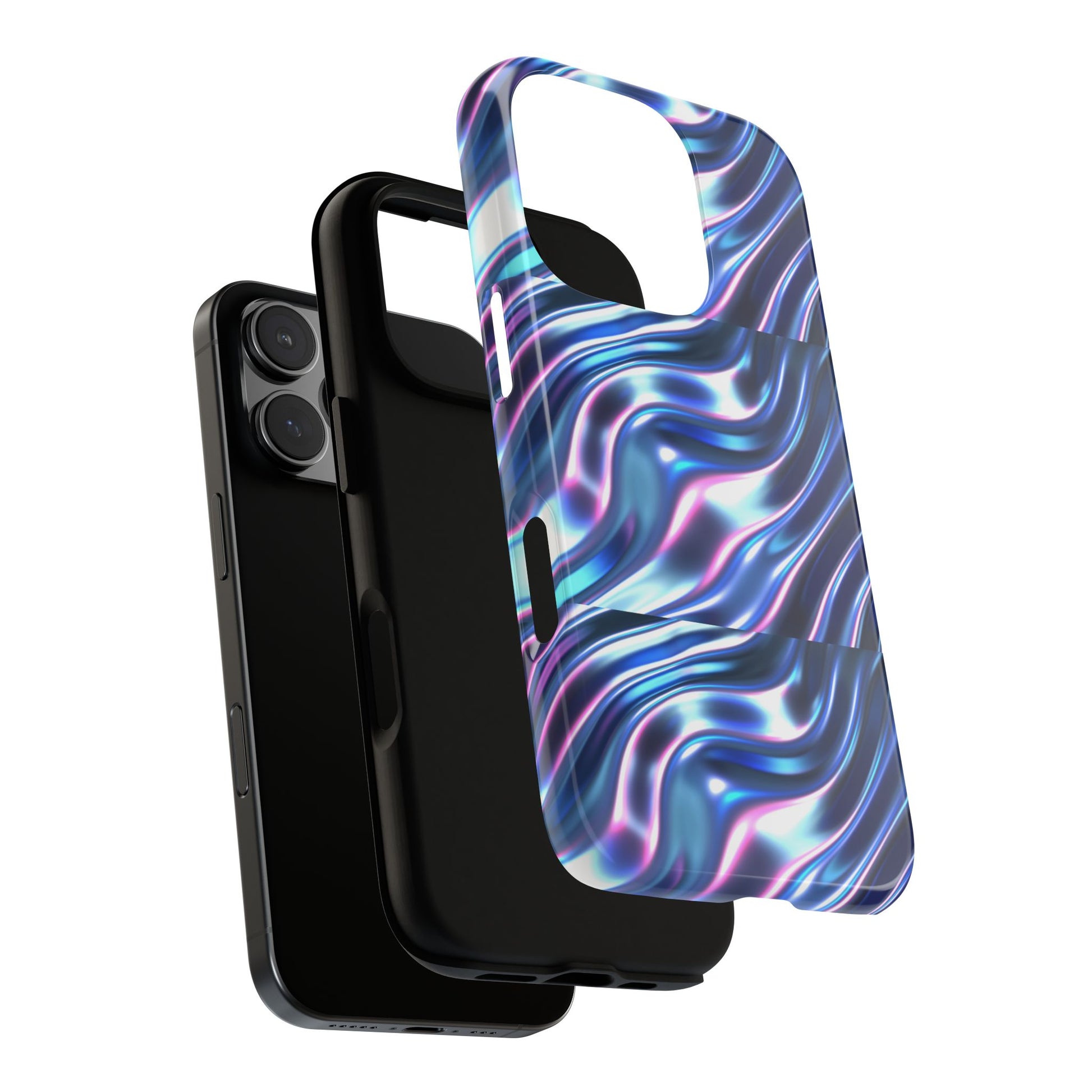Iridescent Glossy Tough Phone Case (iPhone, Samsung & Google Pixel Compatible) - FORMO