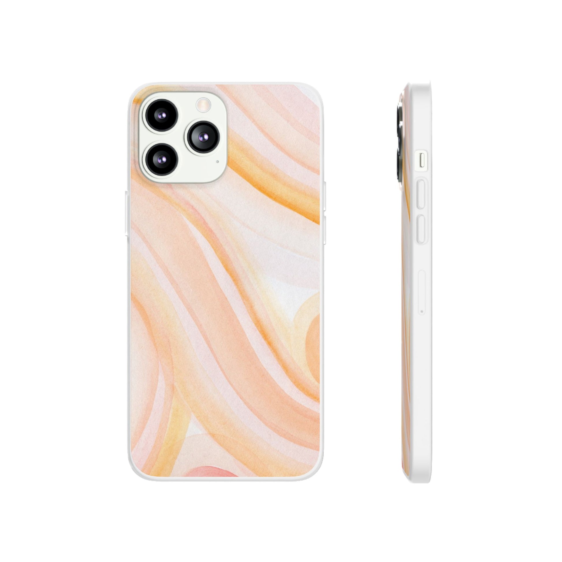 Aesthetic Phone Case, Soft Pastel Flexible Cover, Trendy Mobile Accessories, Gift for Her, Cute Phone Protection - FORMO