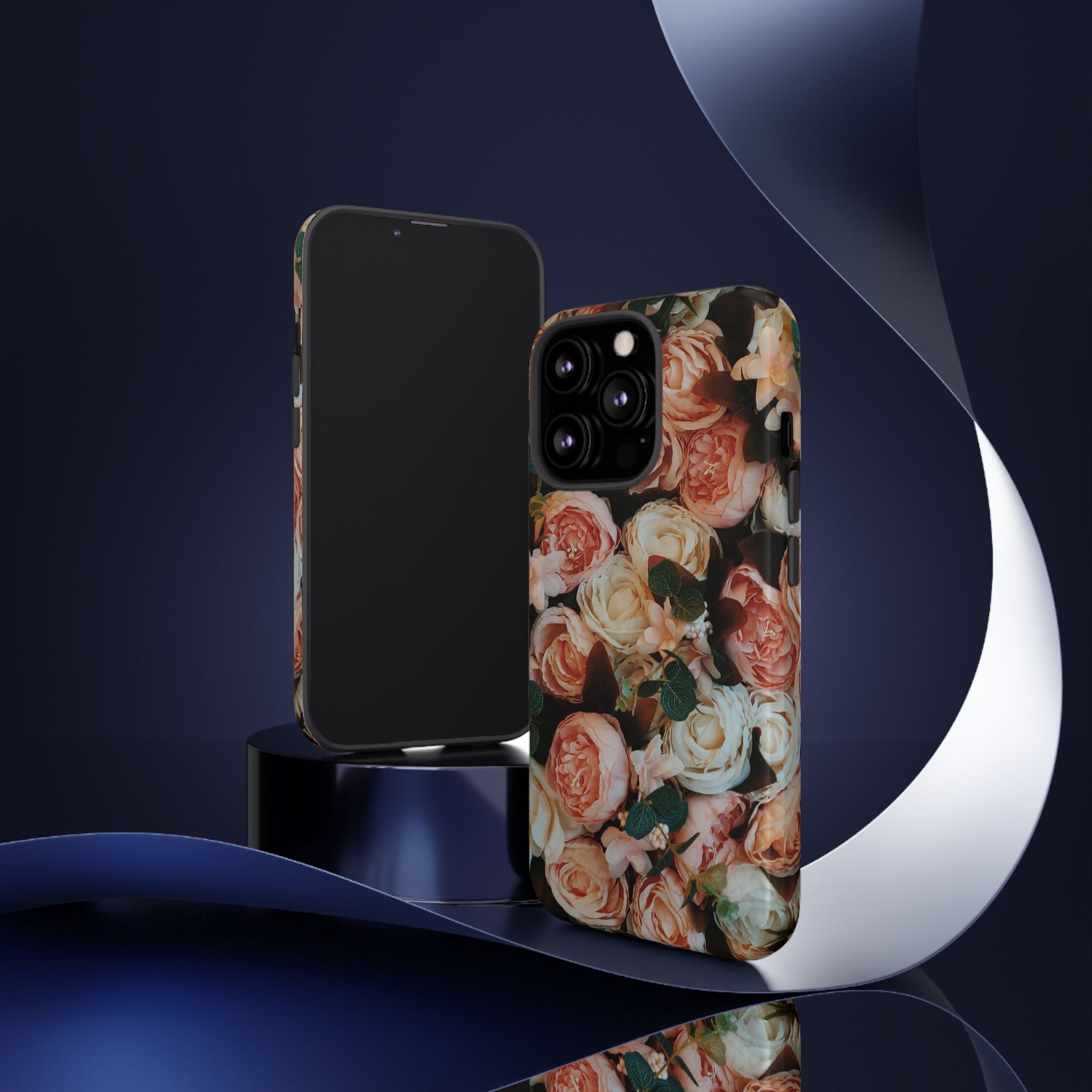 Floral Phone Case - Tough Cases, Rose Design, Floral Protection, Gift for Her, Cute Mobile Cover, Eco-Friendly Case - FORMO