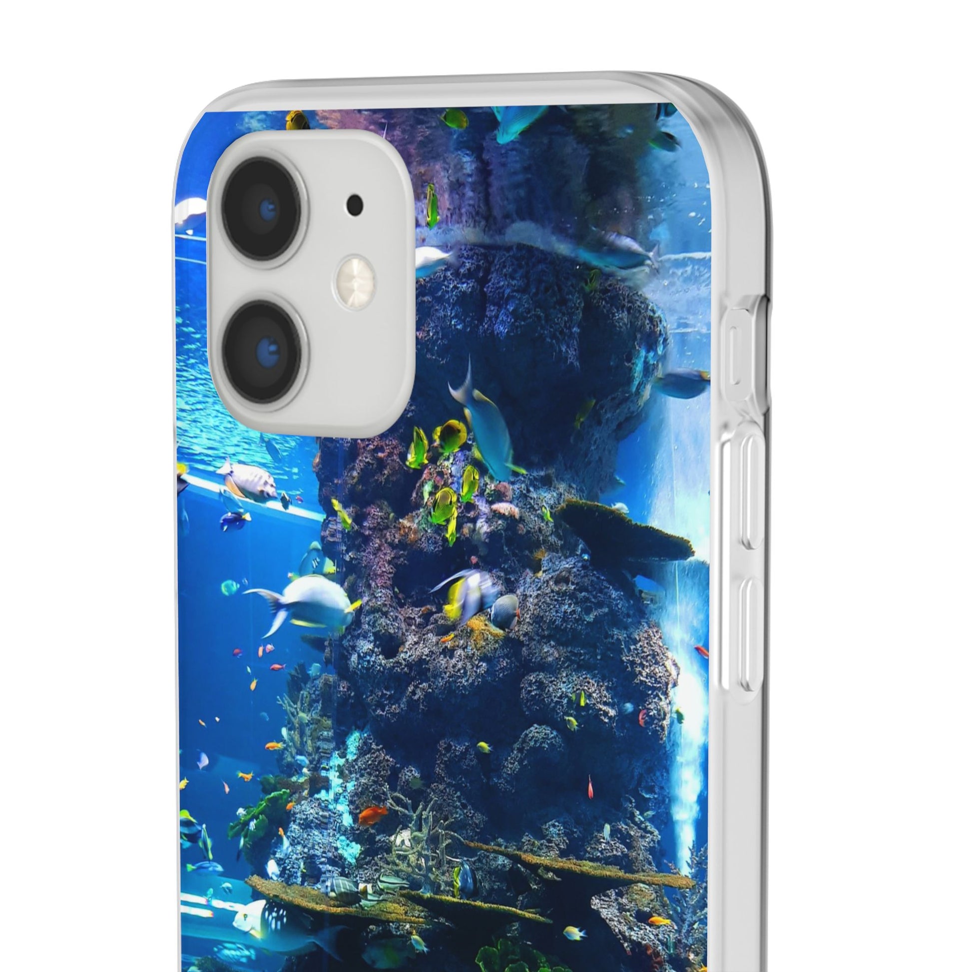 Underwater Paradise Phone Case, Flexible Mobile Cover, Ocean Lover Gift, Marine Life, Beach Decor, Sea Life Accessories - FORMO