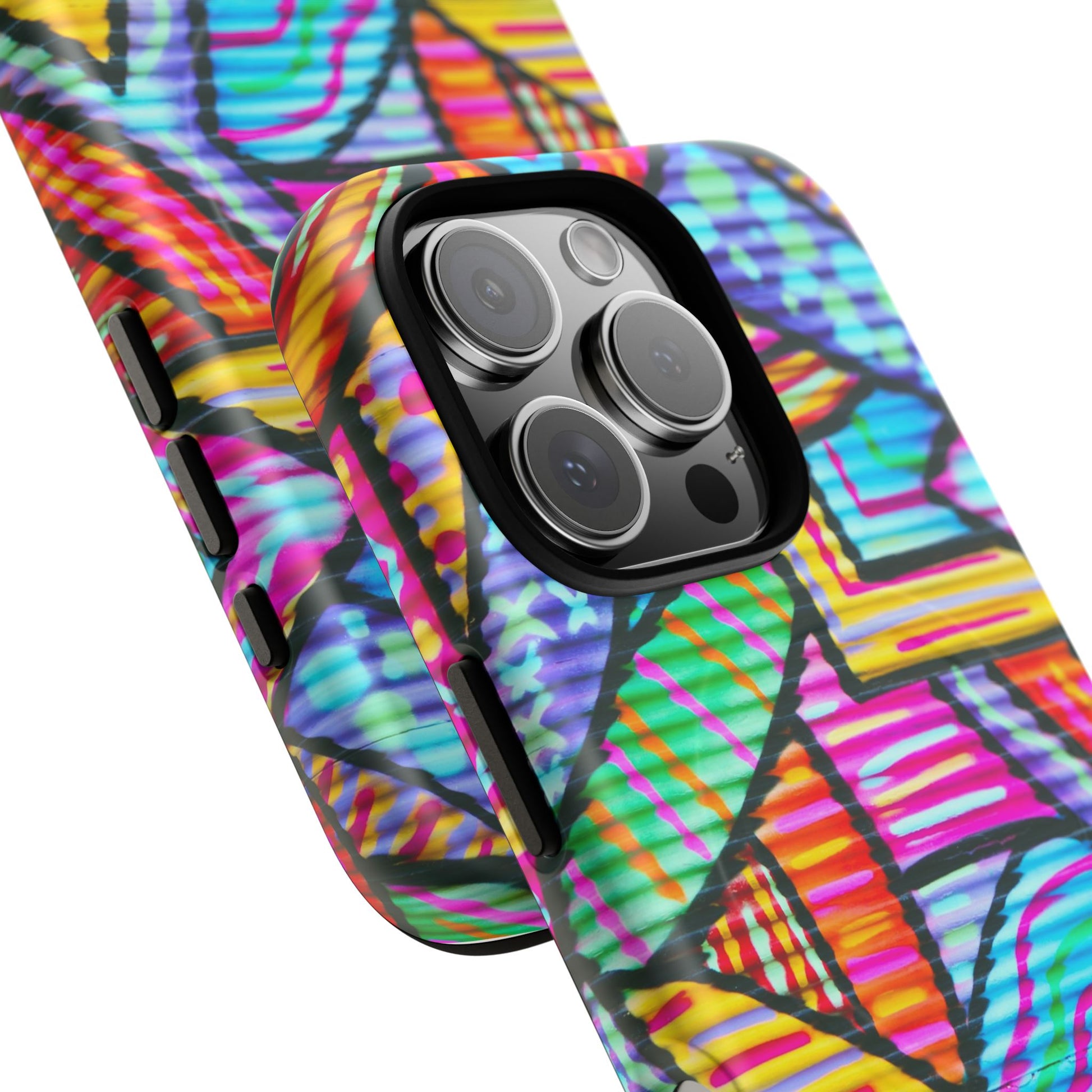 Vibrant Tough Magnetic Phone Case, Colorful Phone Cover, Artistic Mobile Protection, Unique Gift for Tech Lovers, Phone Accessories - FORMO
