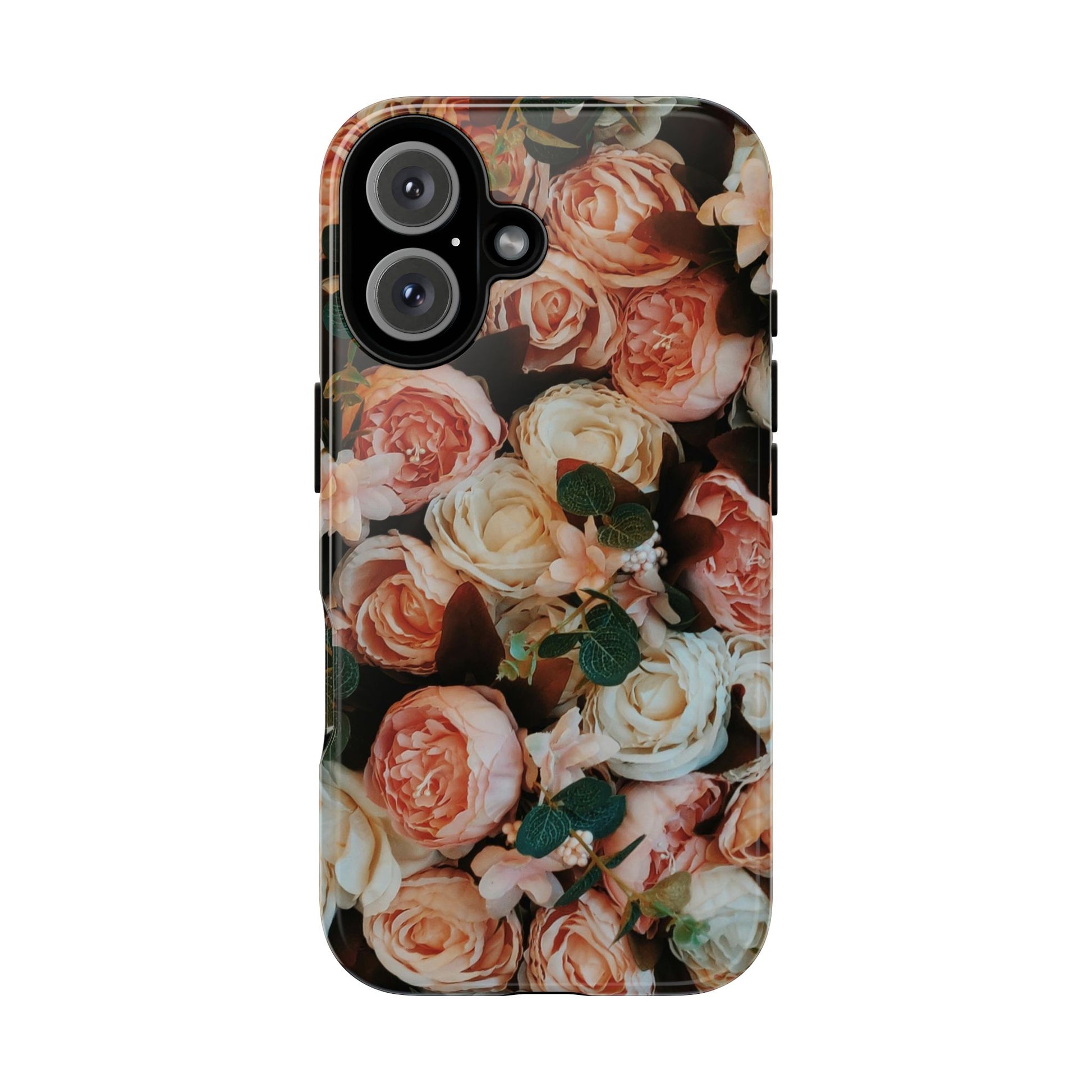 Floral Phone Case - Tough Cases, Rose Design, Floral Protection, Gift for Her, Cute Mobile Cover, Eco-Friendly Case - FORMO